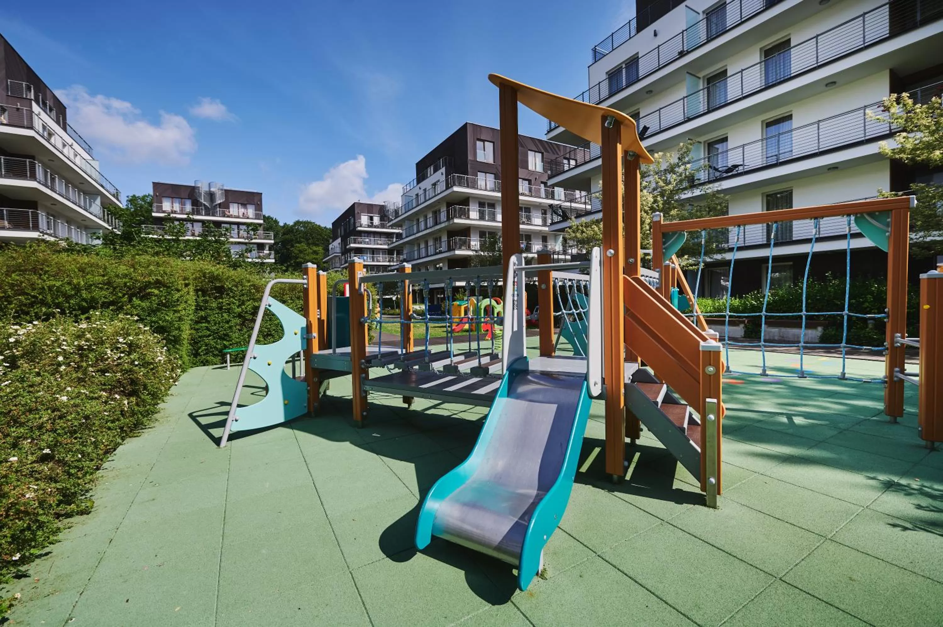 Children play ground in Golden Tulip Międzyzdroje Residence