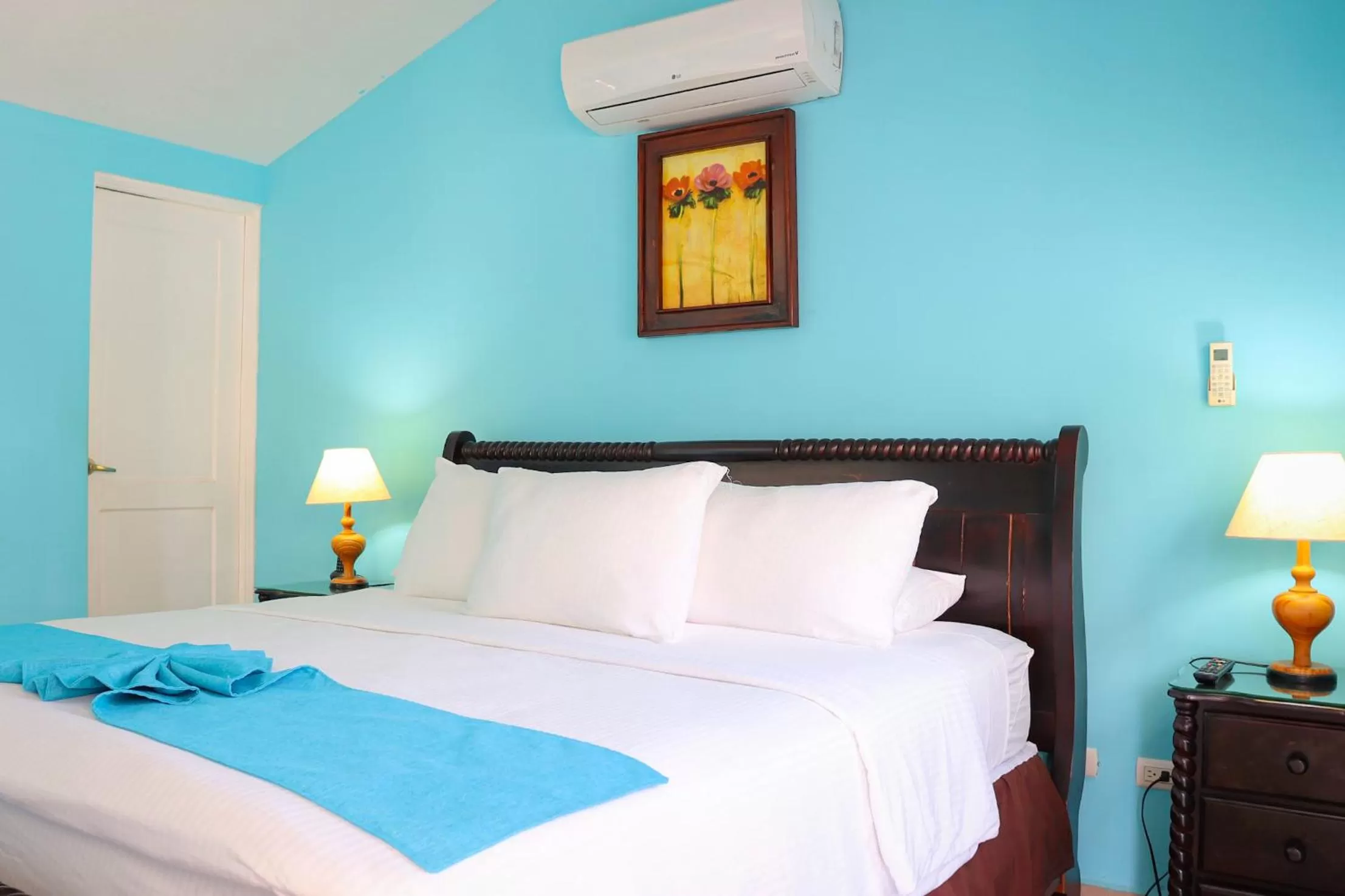 Bed in Hotel Victoriano