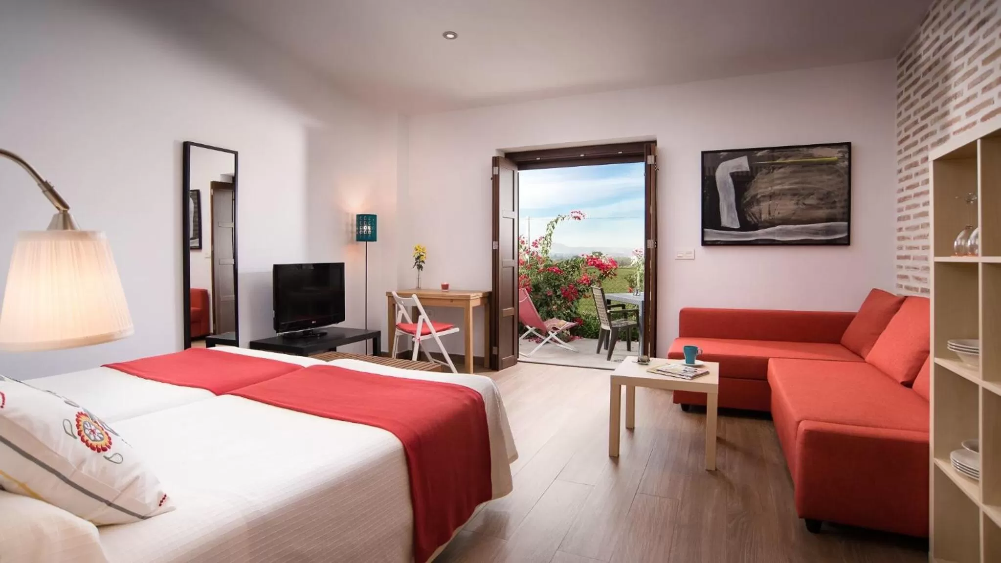 Day, Bed in Hotel La Garapa