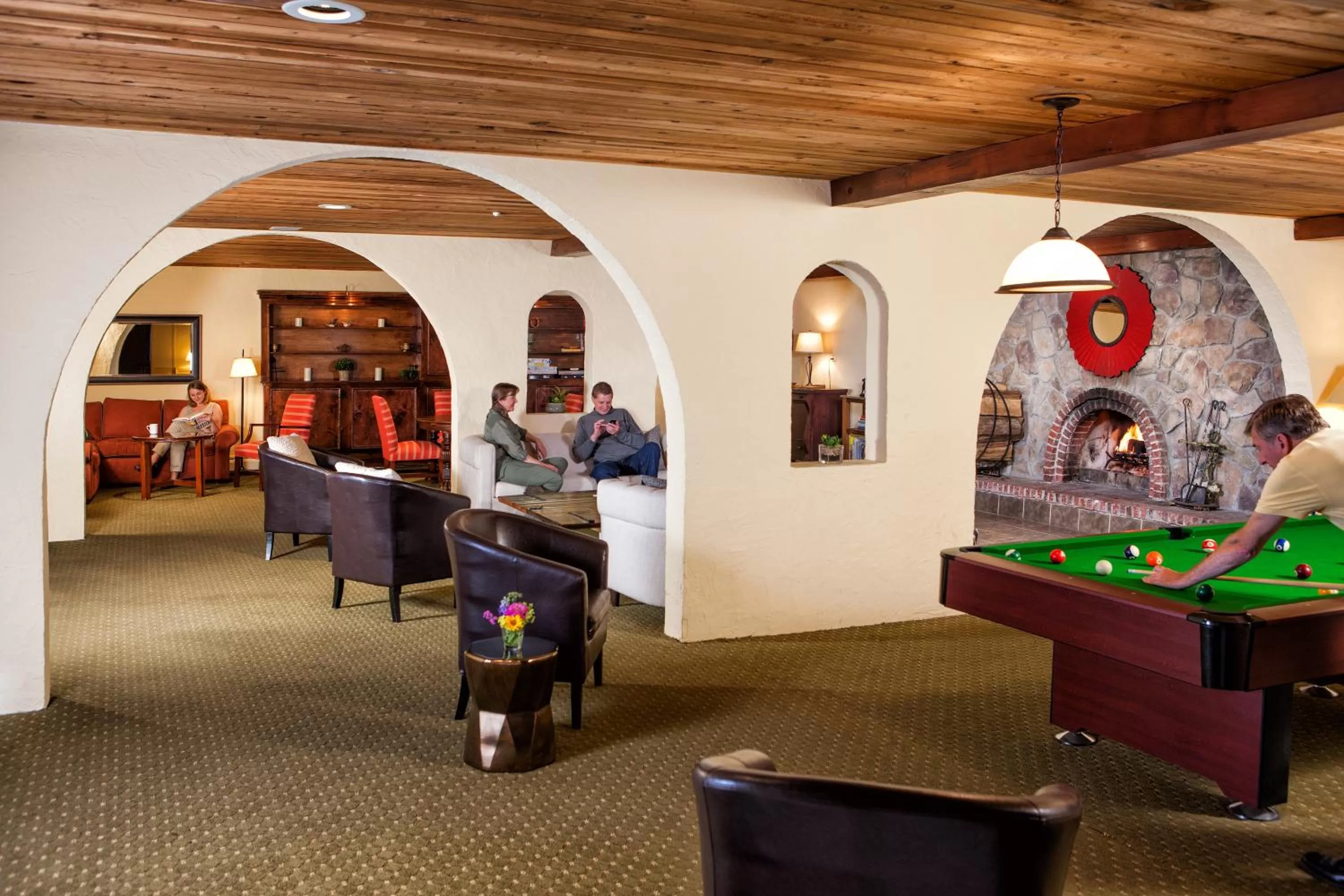 Billiard, Billiards in Lodge at Bromley