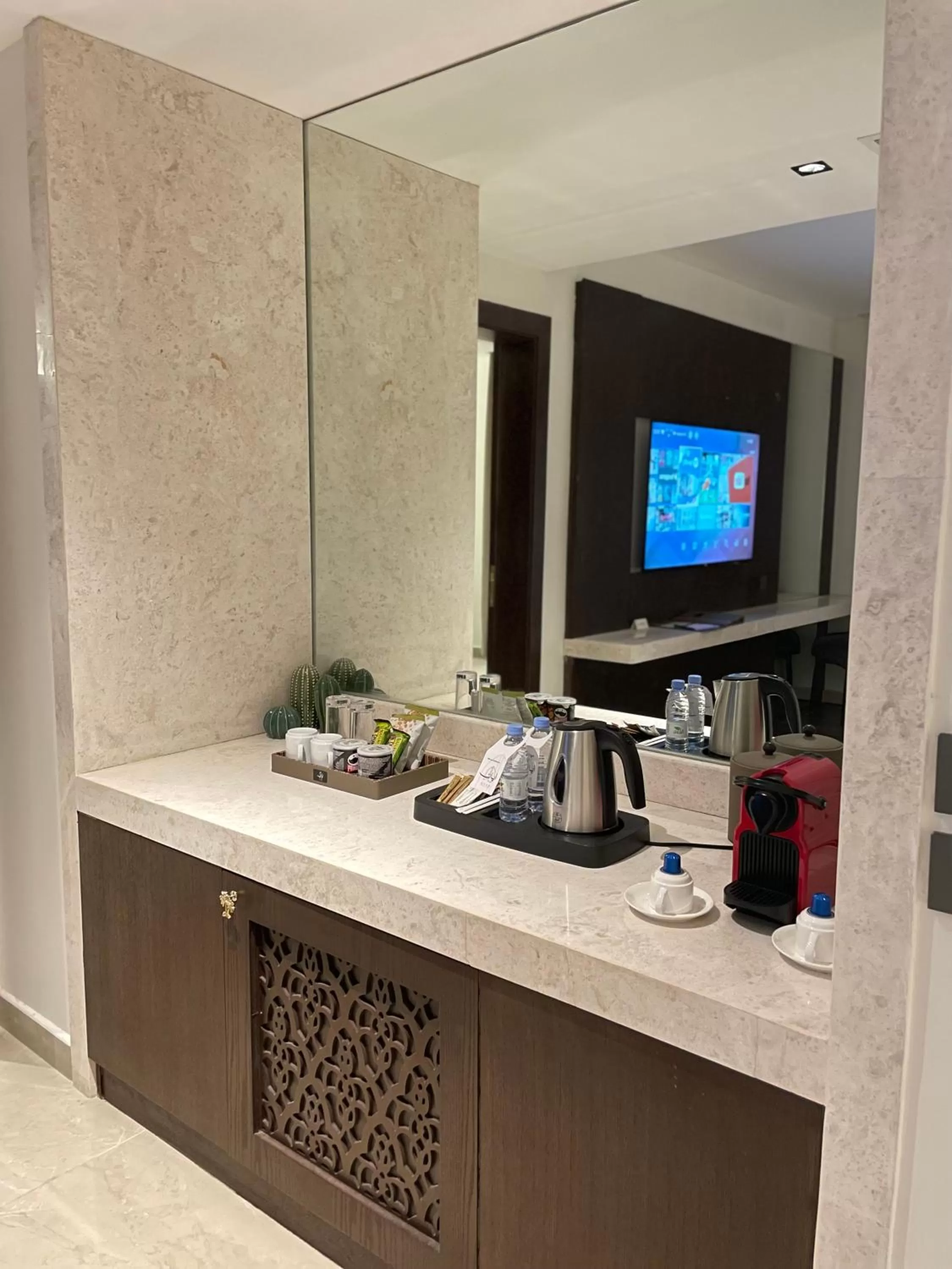 minibar in Tajreed Suites