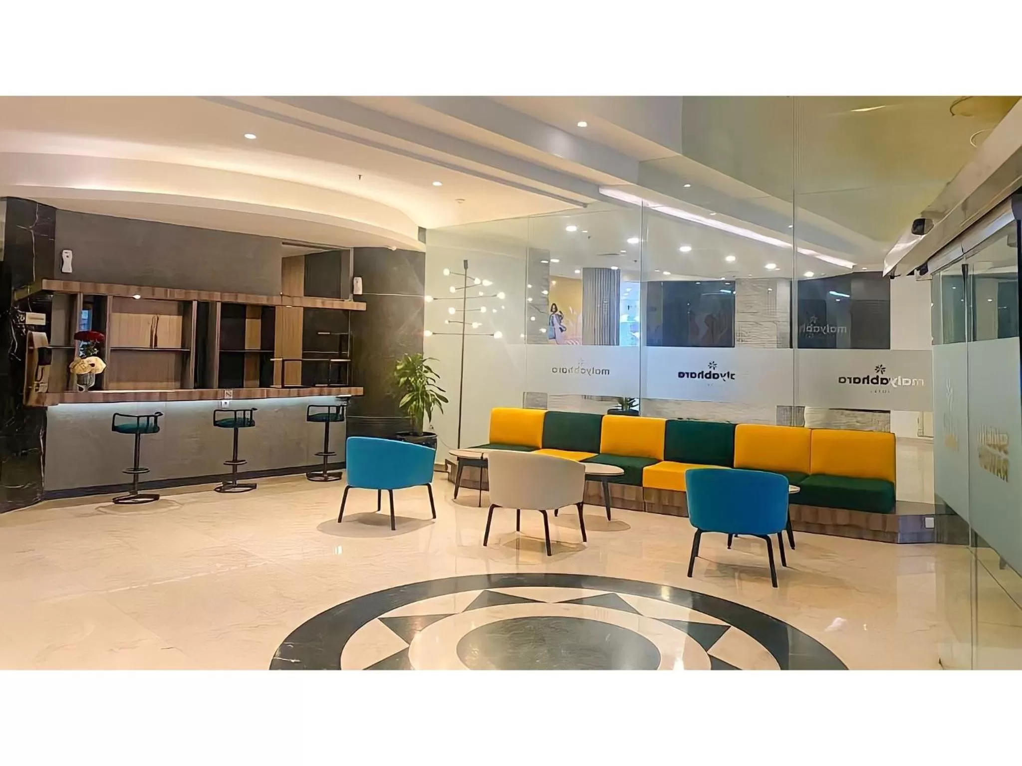 Lobby or reception in Malyabhara Hotel