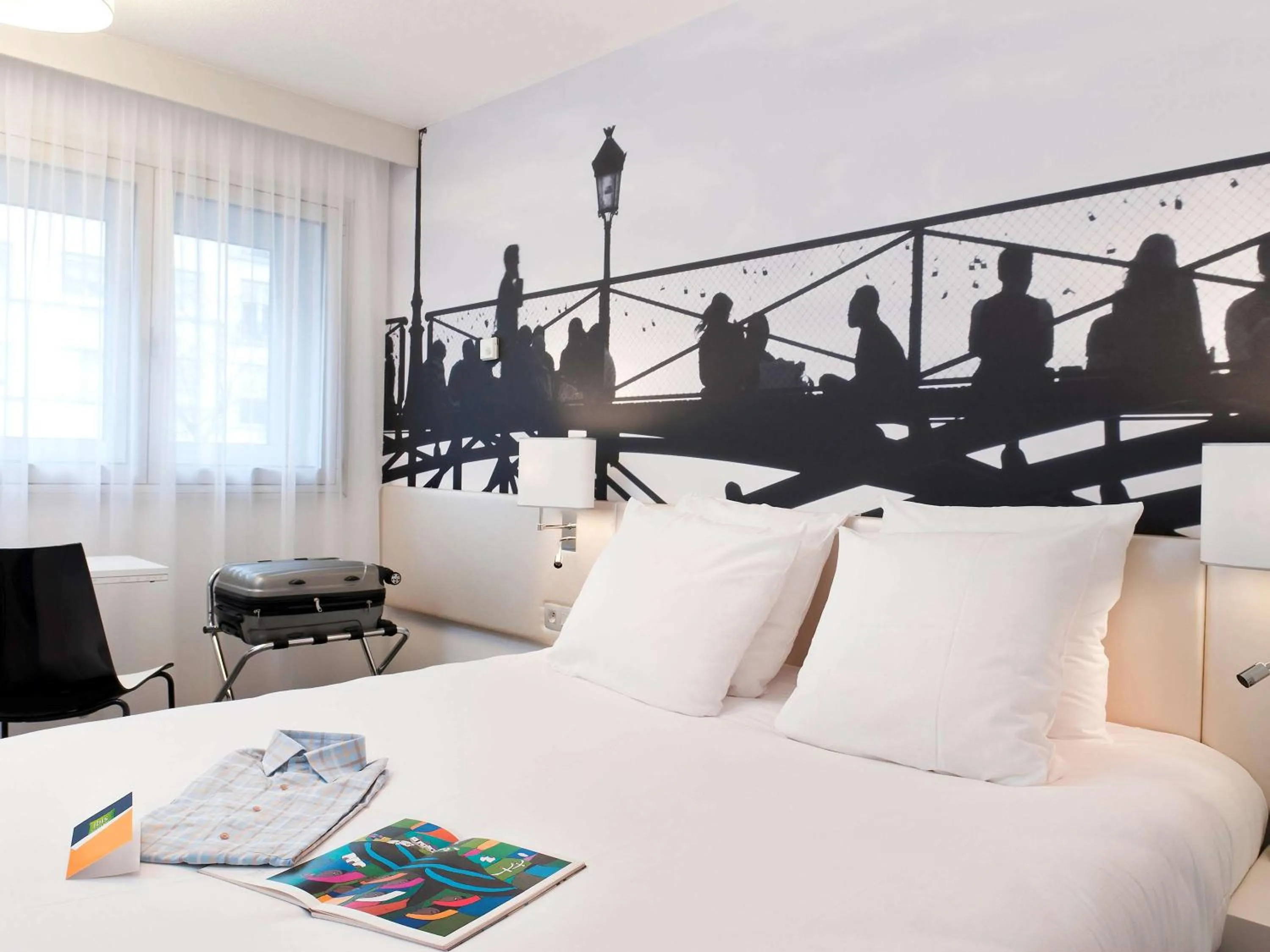 Photo of the whole room, Bed in ibis Styles Paris Tolbiac Bibliotheque