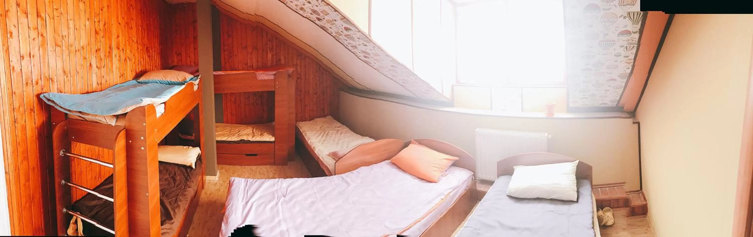 bunk bed, Bed in Hostel Vokzal
