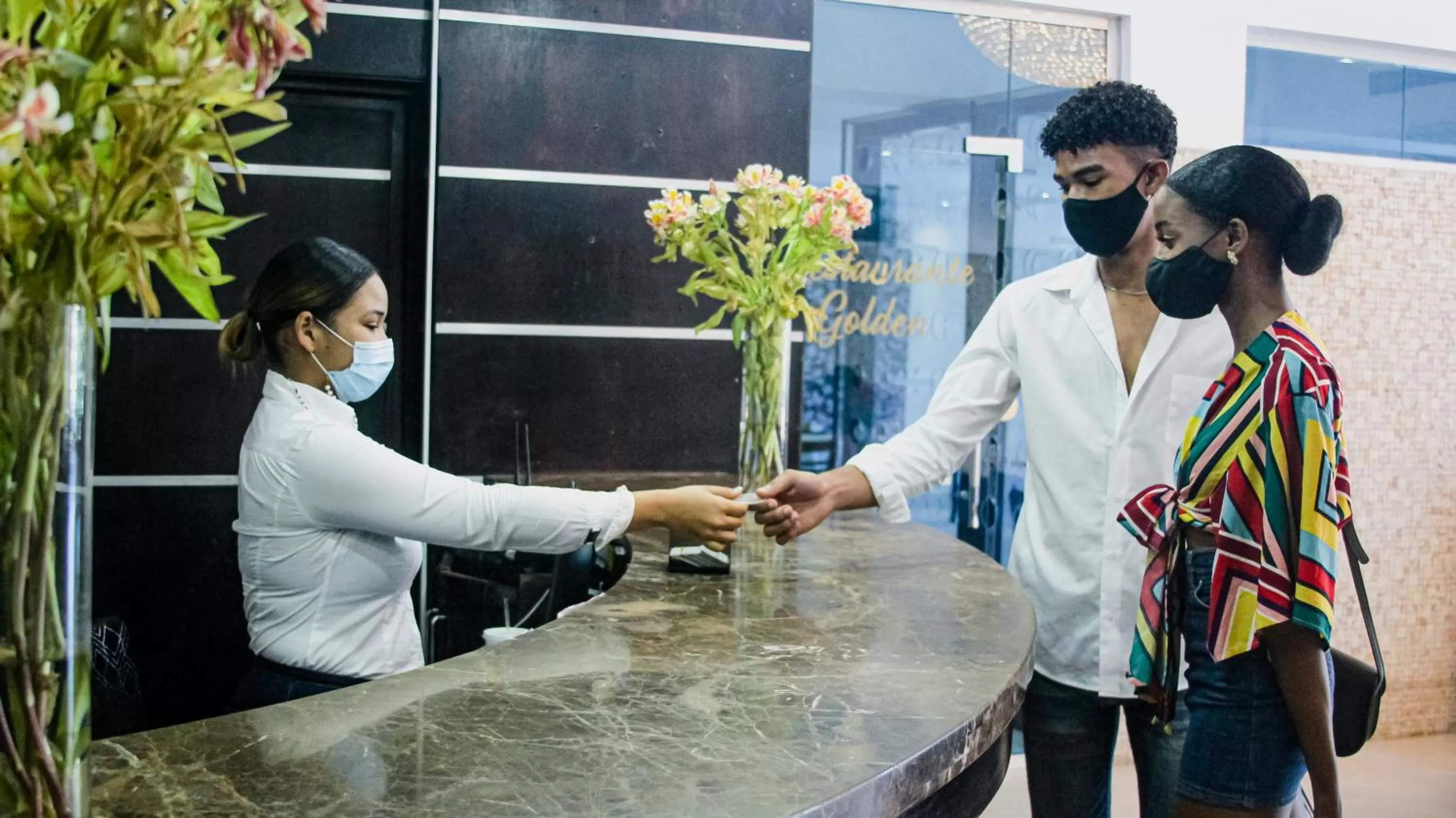 Staff in Golden House Hotel & Convention Center