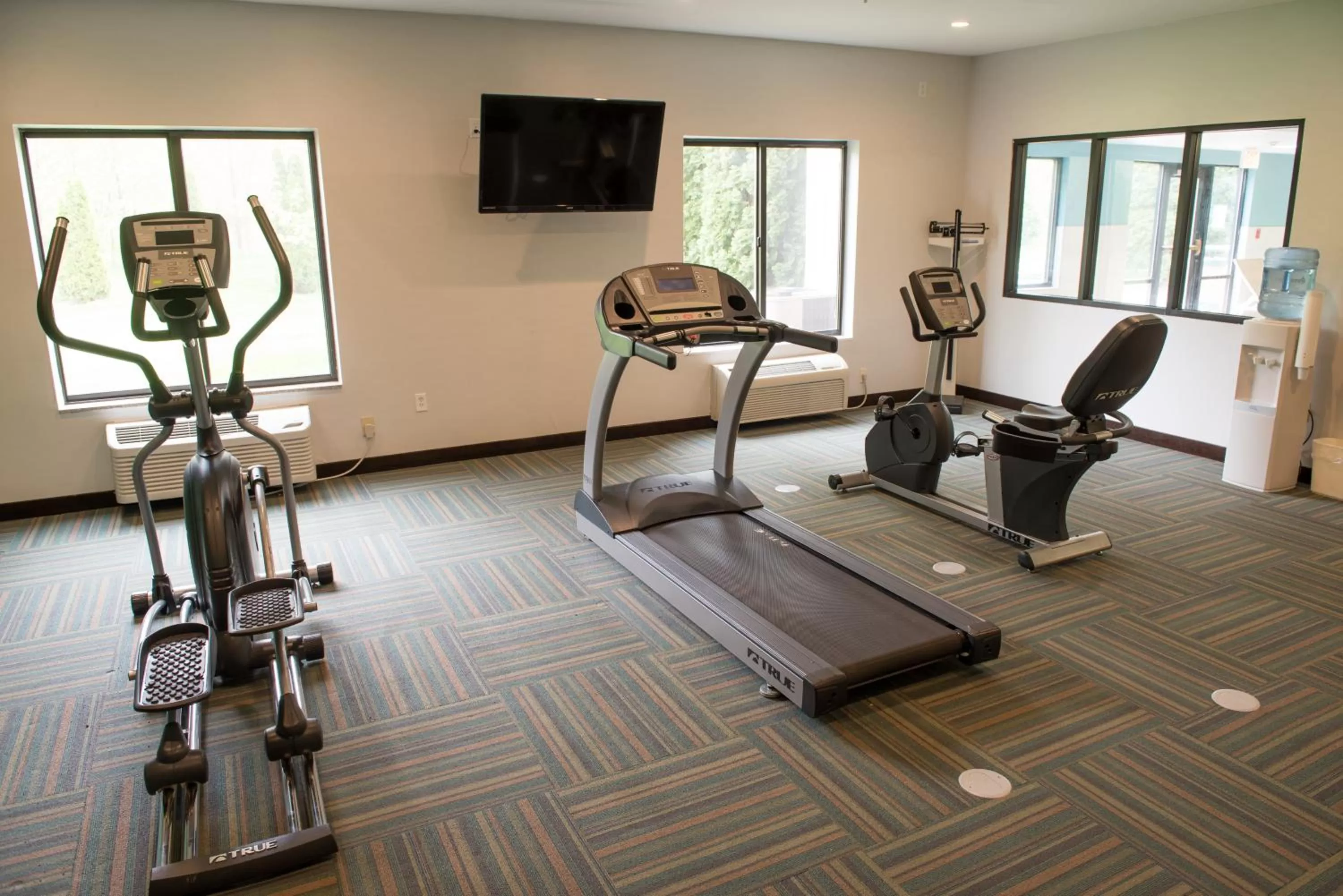 Fitness centre/facilities in Holiday Inn Express Hotel & Suites Elkhart-South by IHG