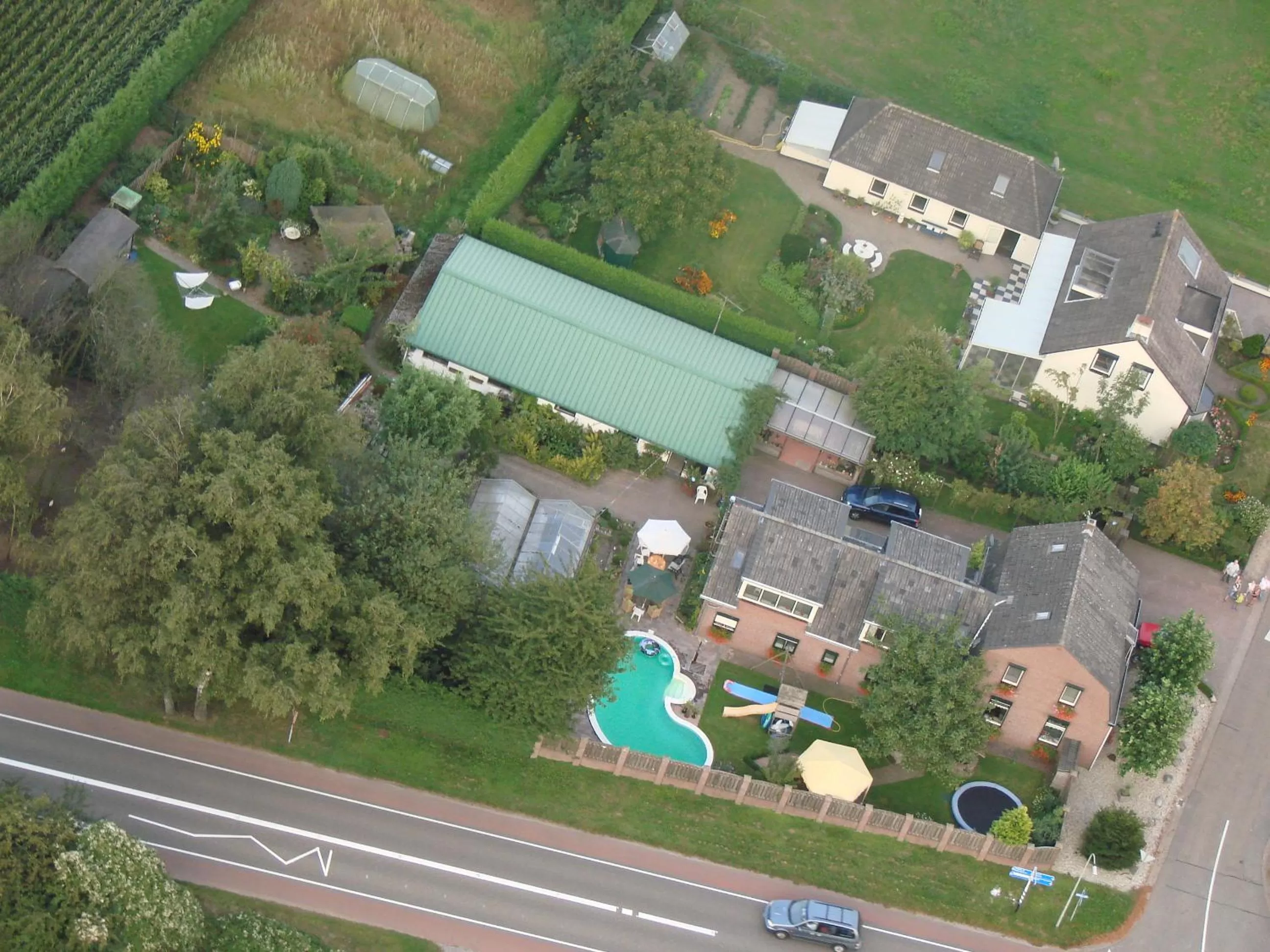 Bird's eye view in B&B Knooppunt70