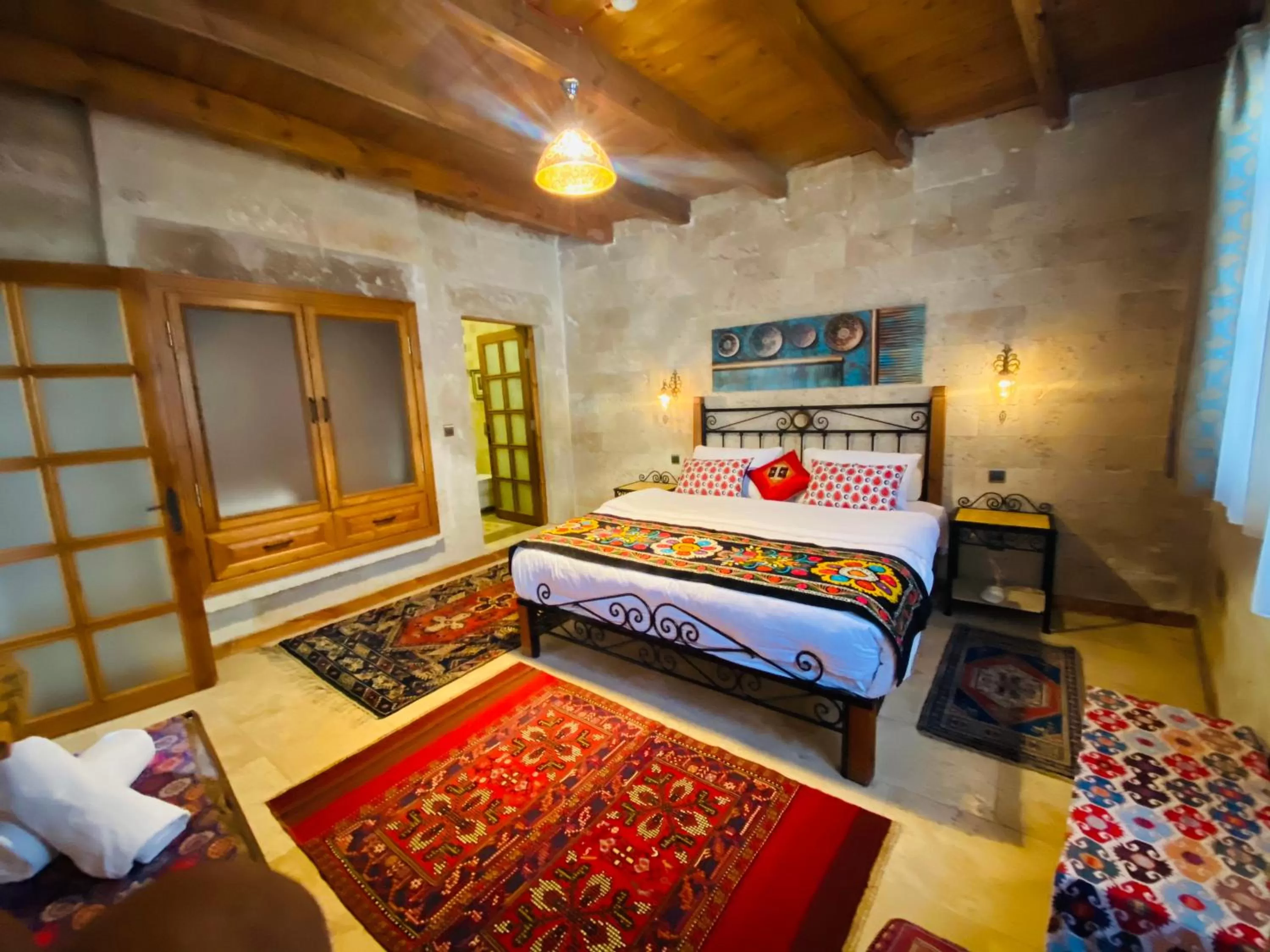 Bed in YASTIK HOUSES - Cappadocia