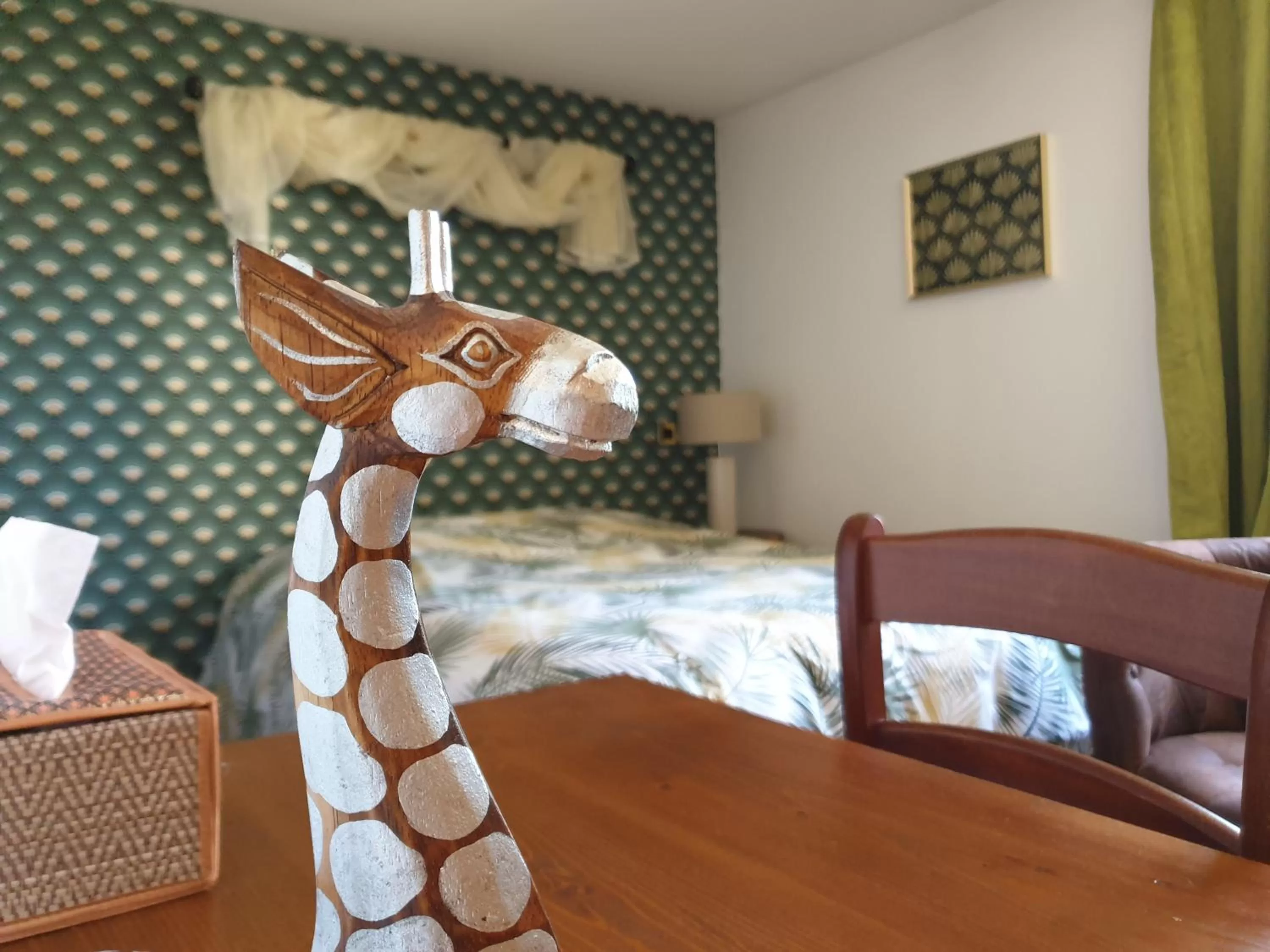 Bed in LA MAISON DE NACRE