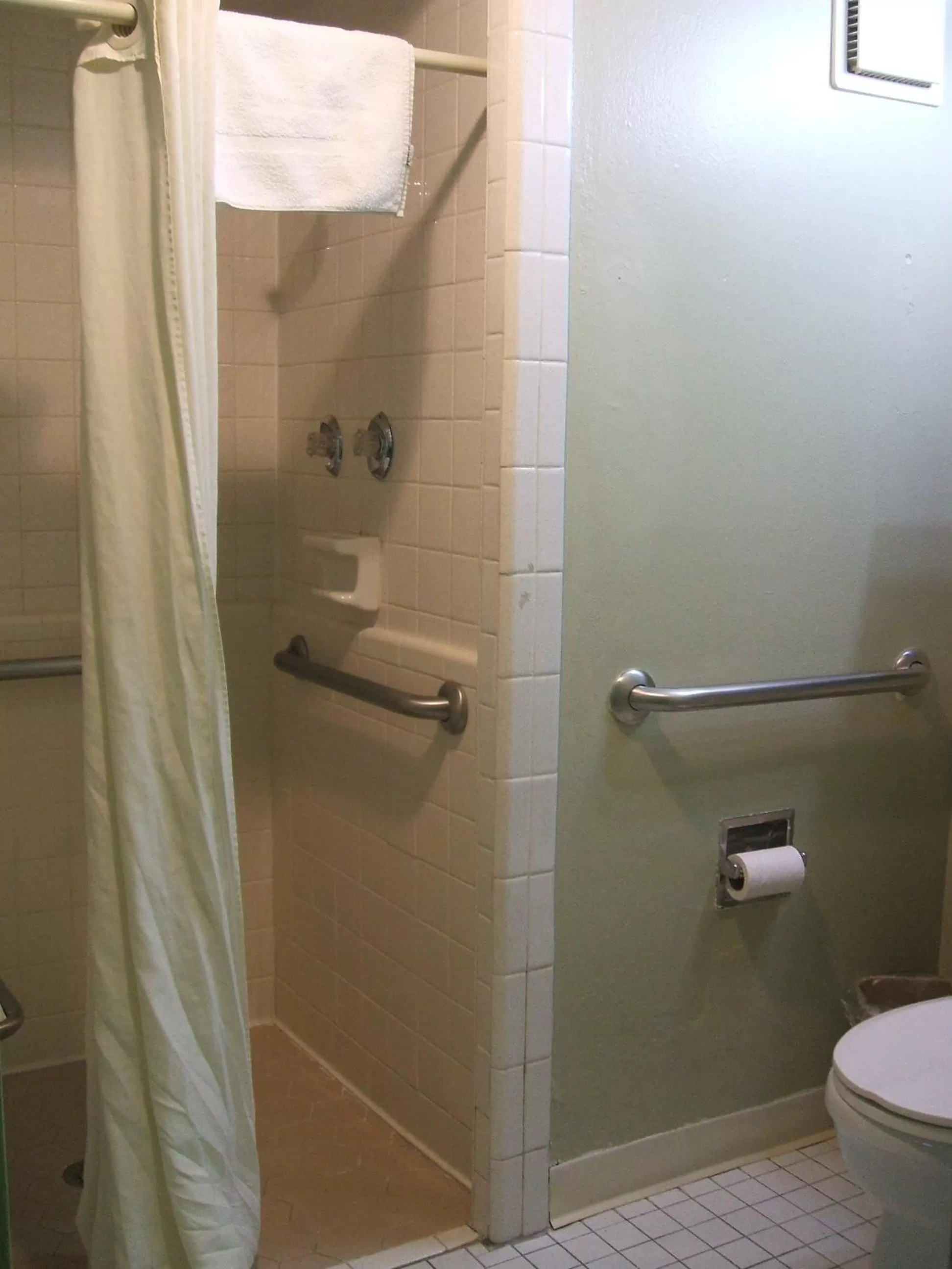 Shower in Super 8 by Wyndham Monticello AR