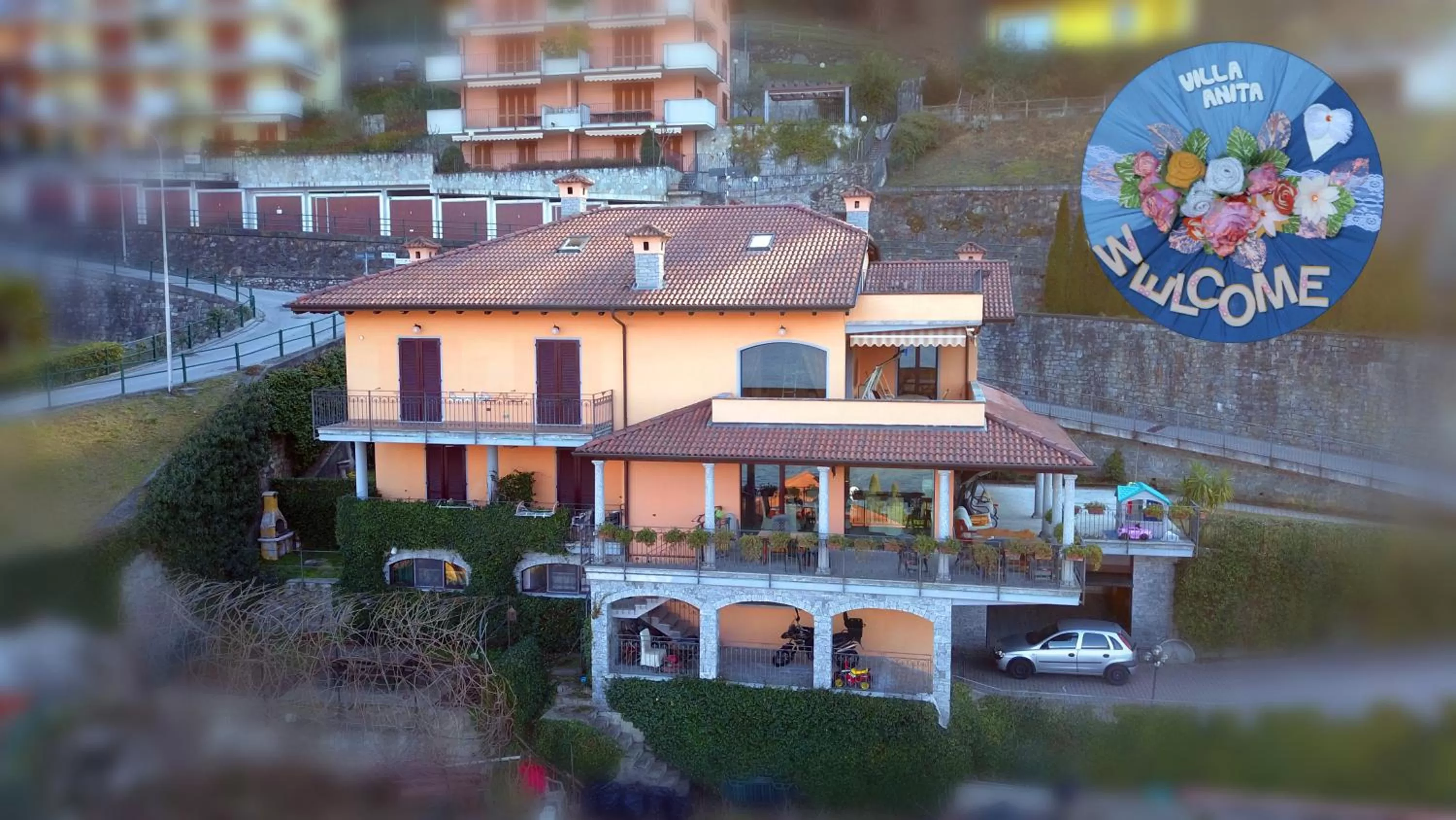 Bird's eye view in B&B Villa Anita