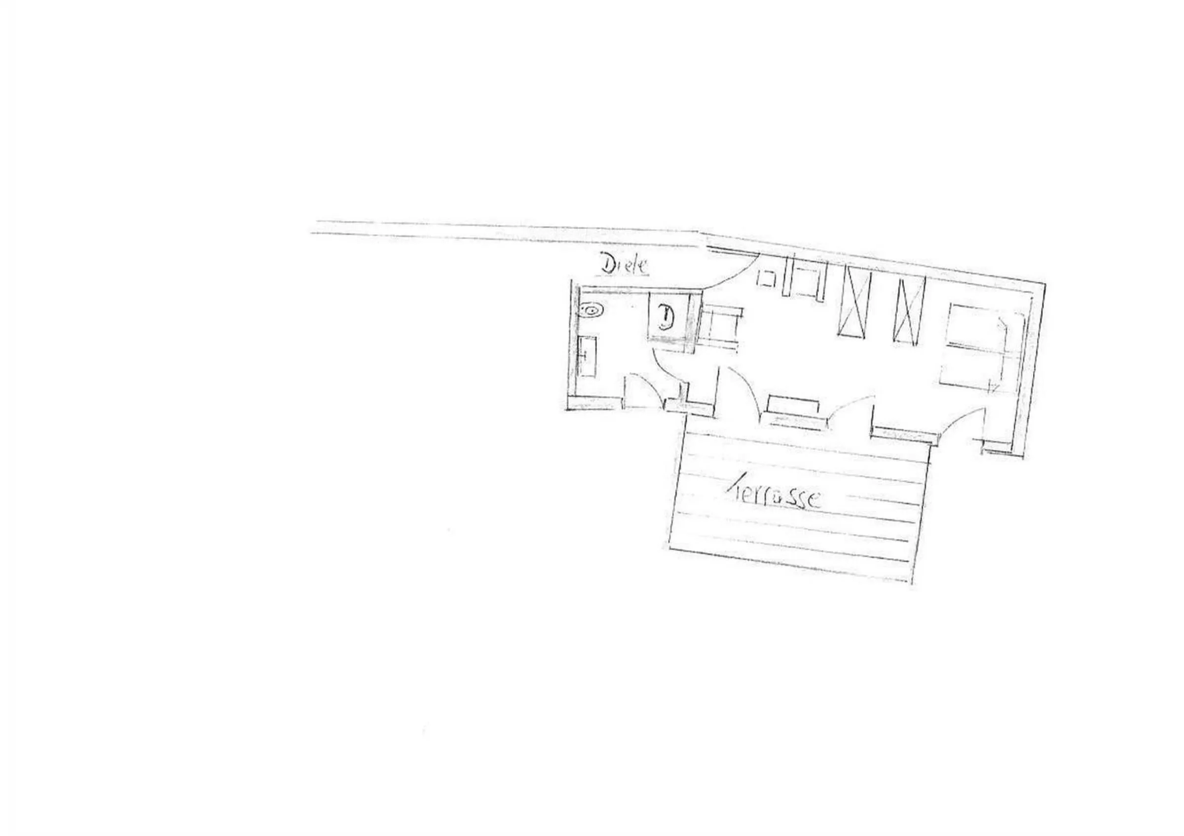 Floor plan in Jugendstil-Hof