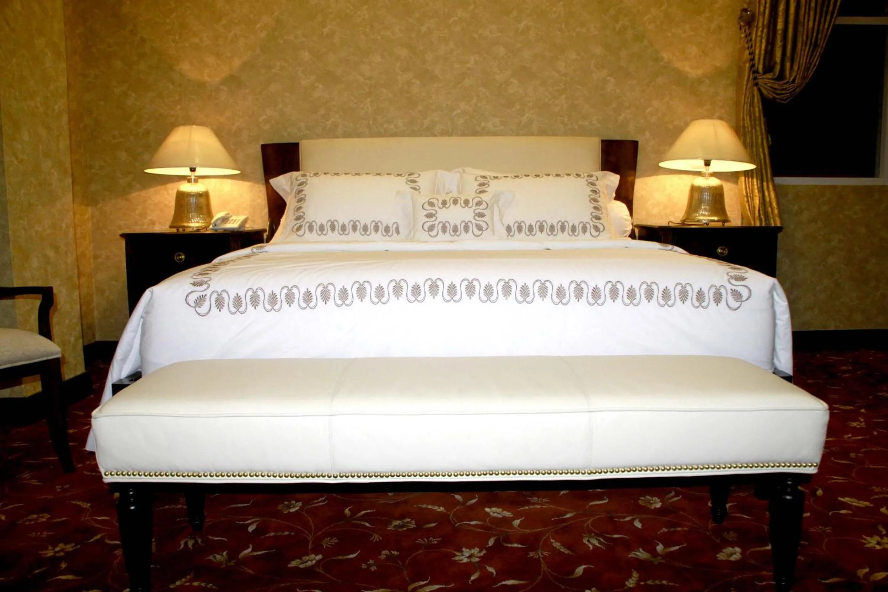 Bed in Hotel Grand Q Gorontalo