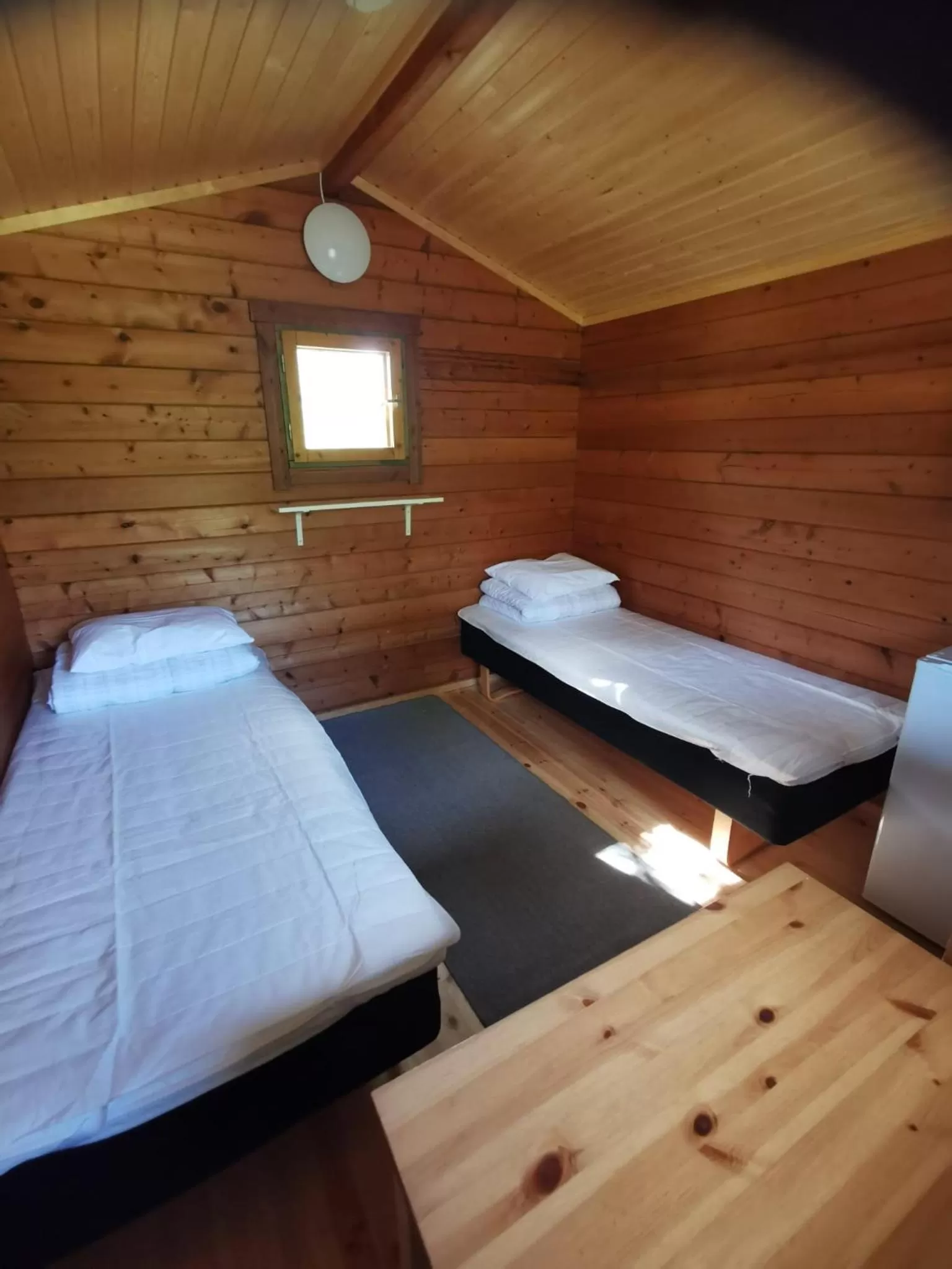 Bed in Arctic River Resort
