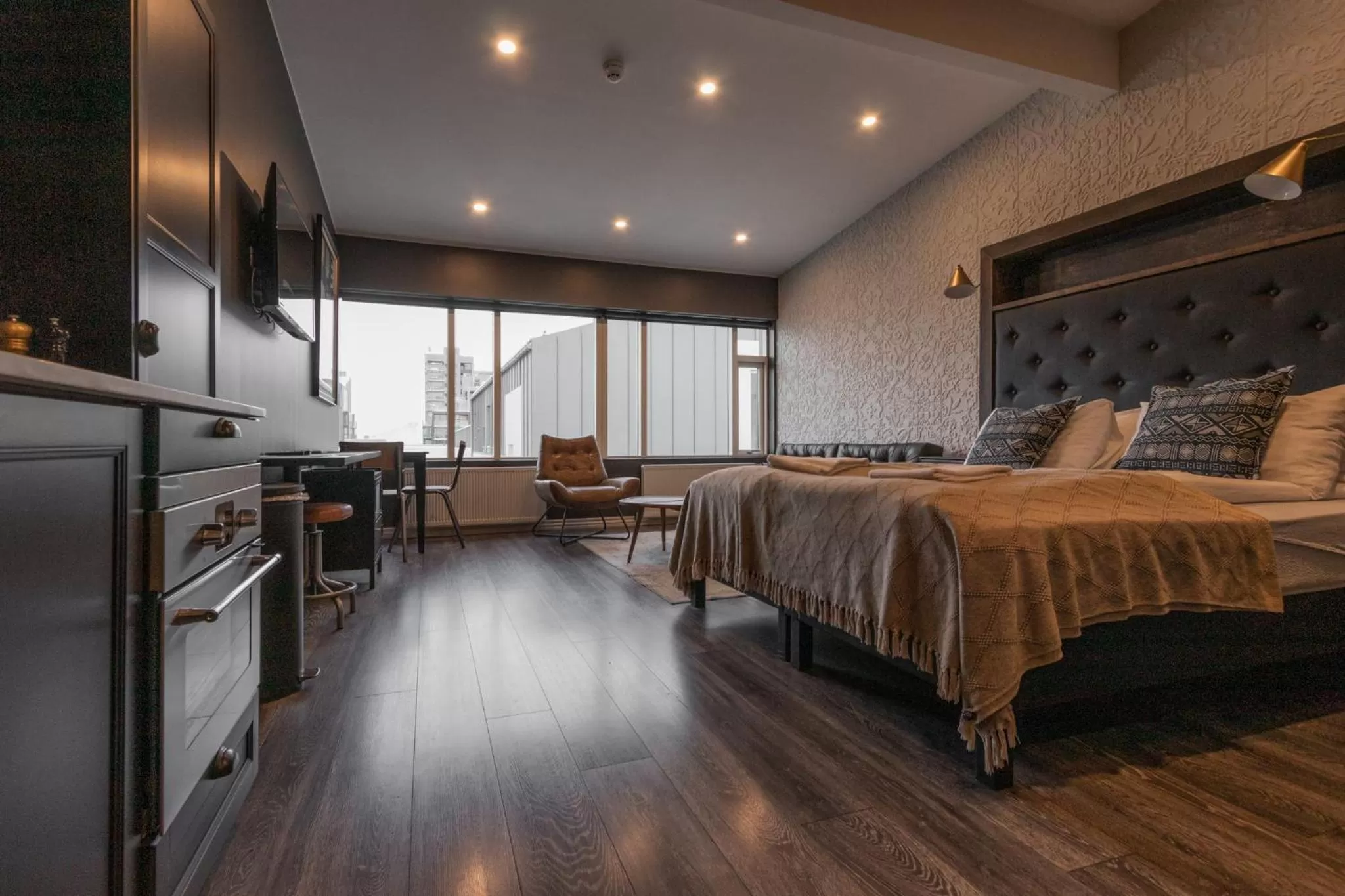 Bed in Vintage Apartment Hotel