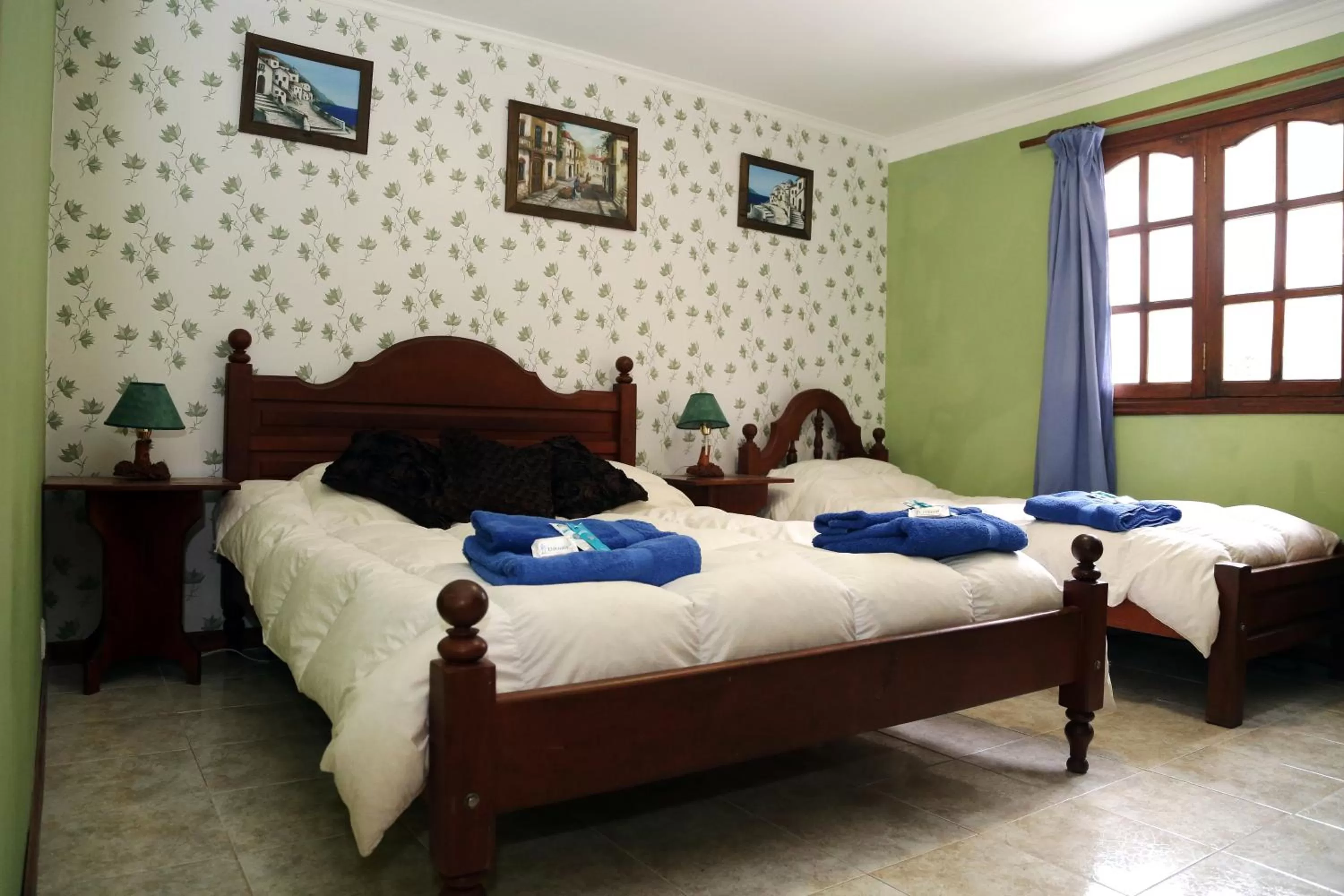 Bedroom, Bed in Mirador del Beagle Hosteria