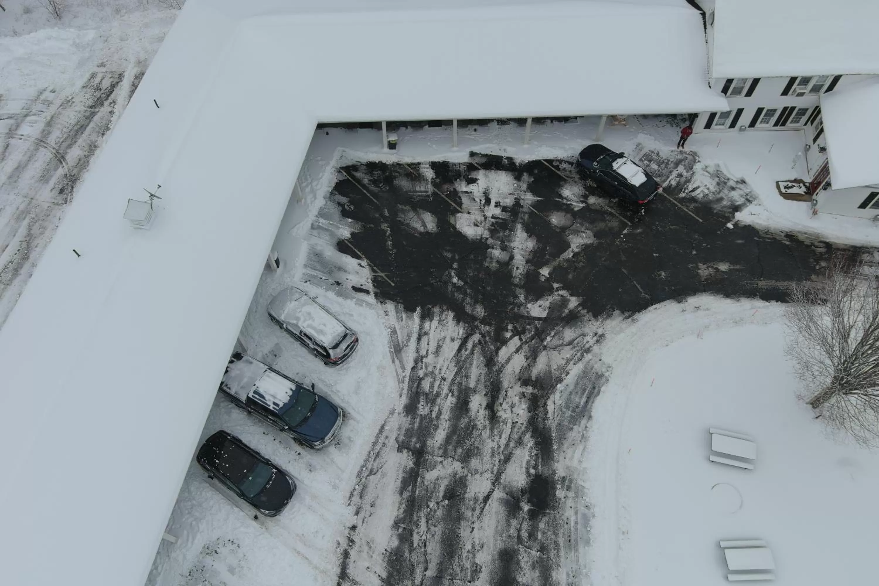 Winter in Colonial Motel