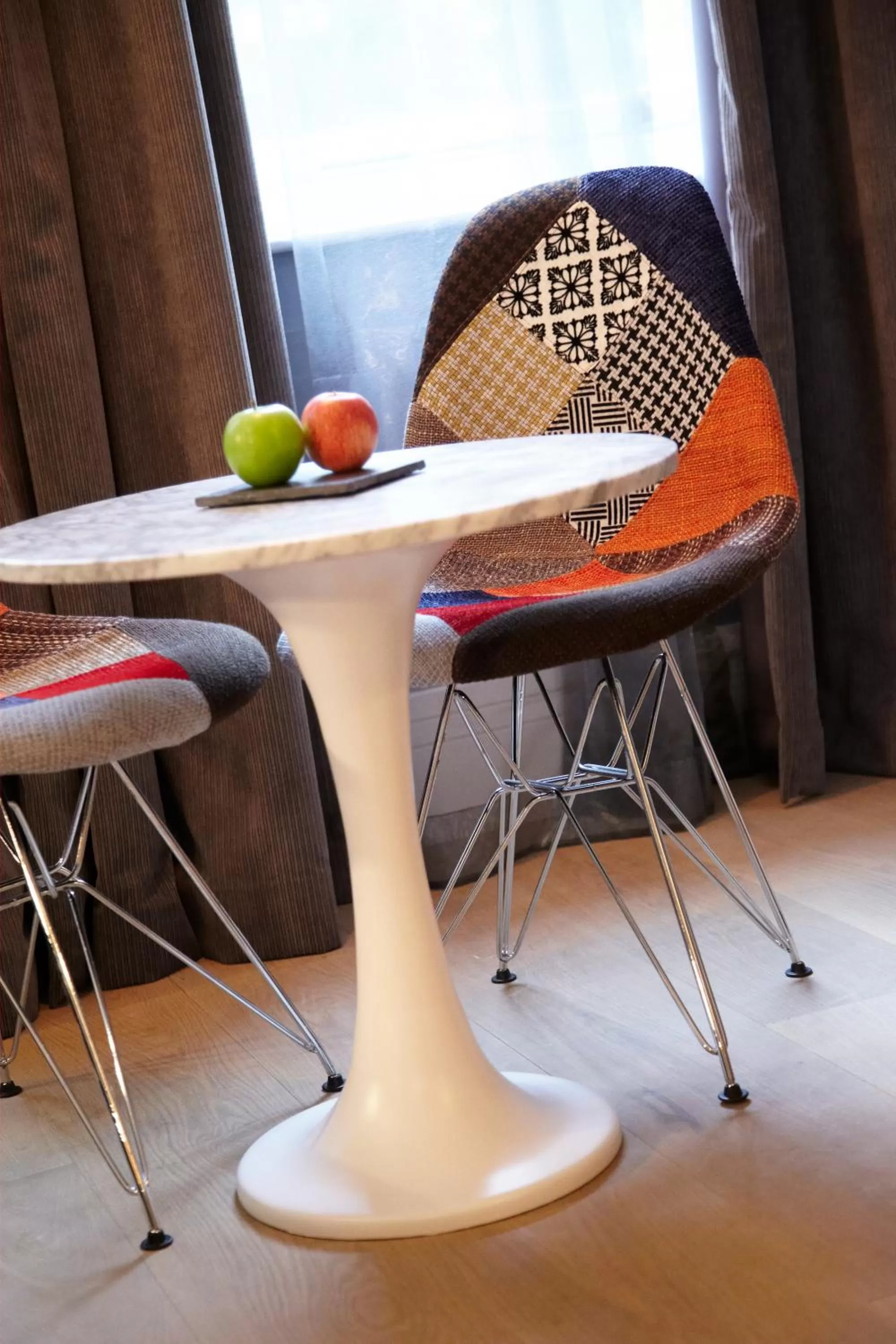 Seating area in Malmaison London