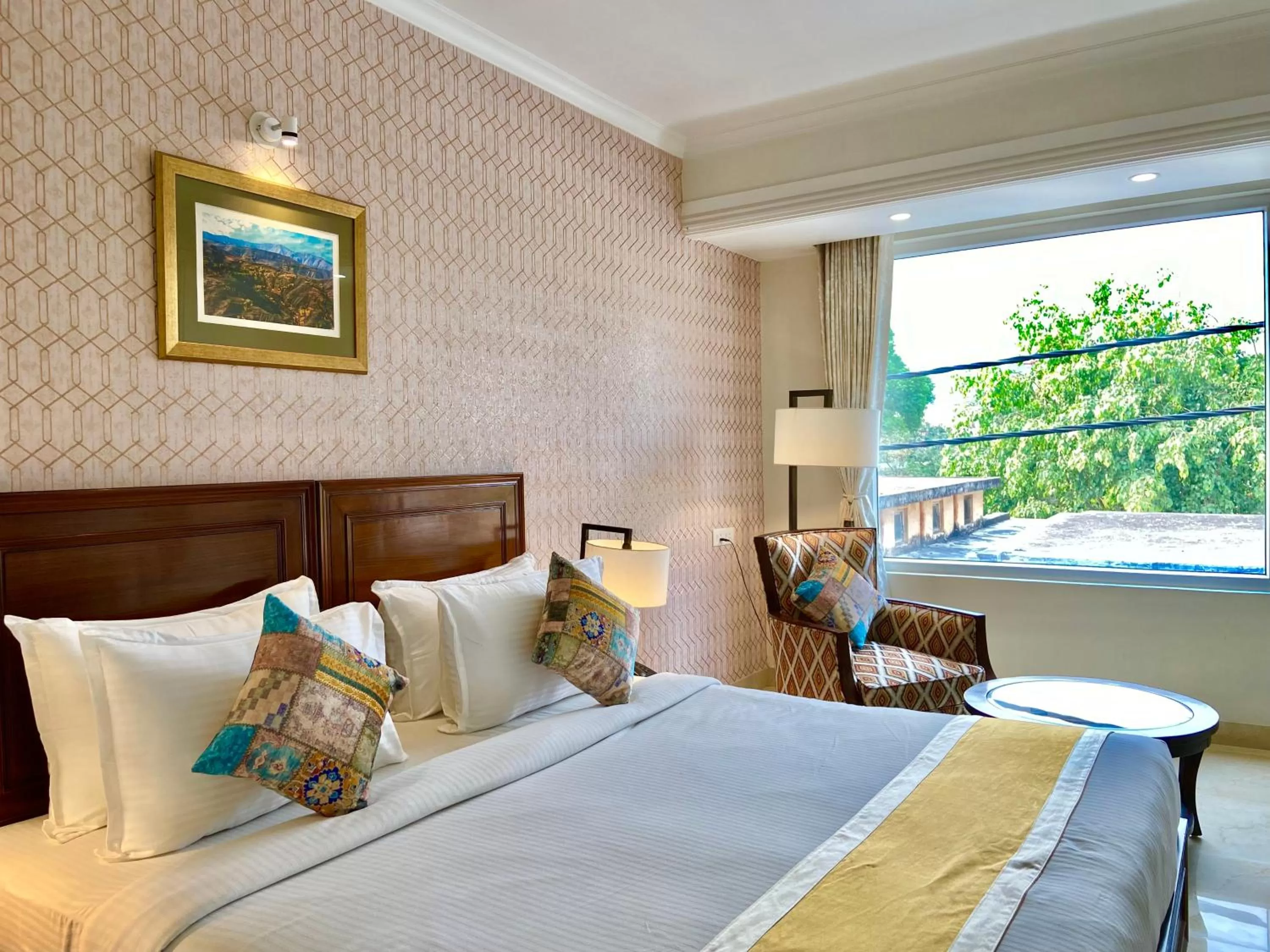 Bed in Green View by Green Tree Hotels