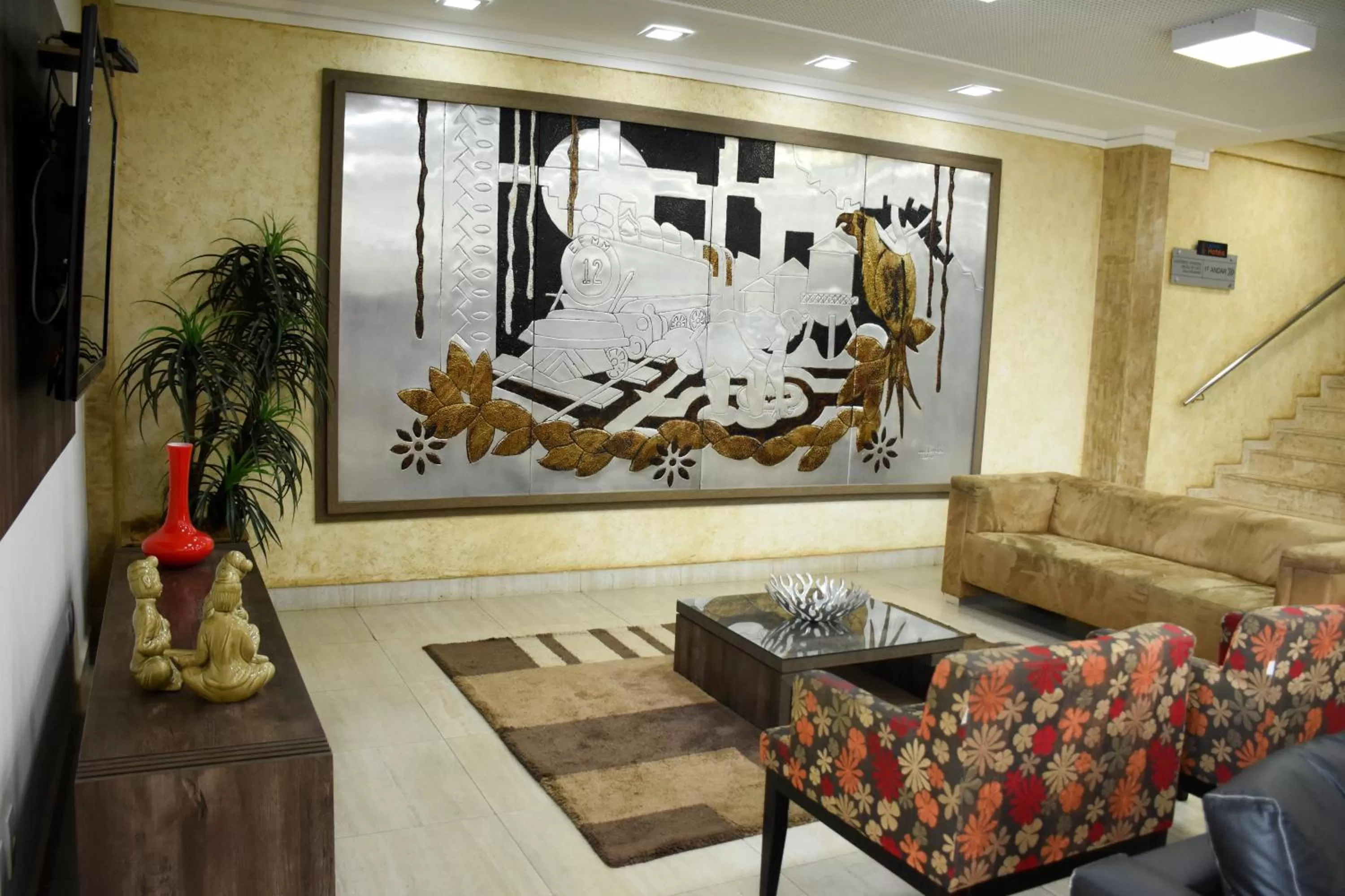Lobby or reception in Larison Executive - by Easy Hotéis