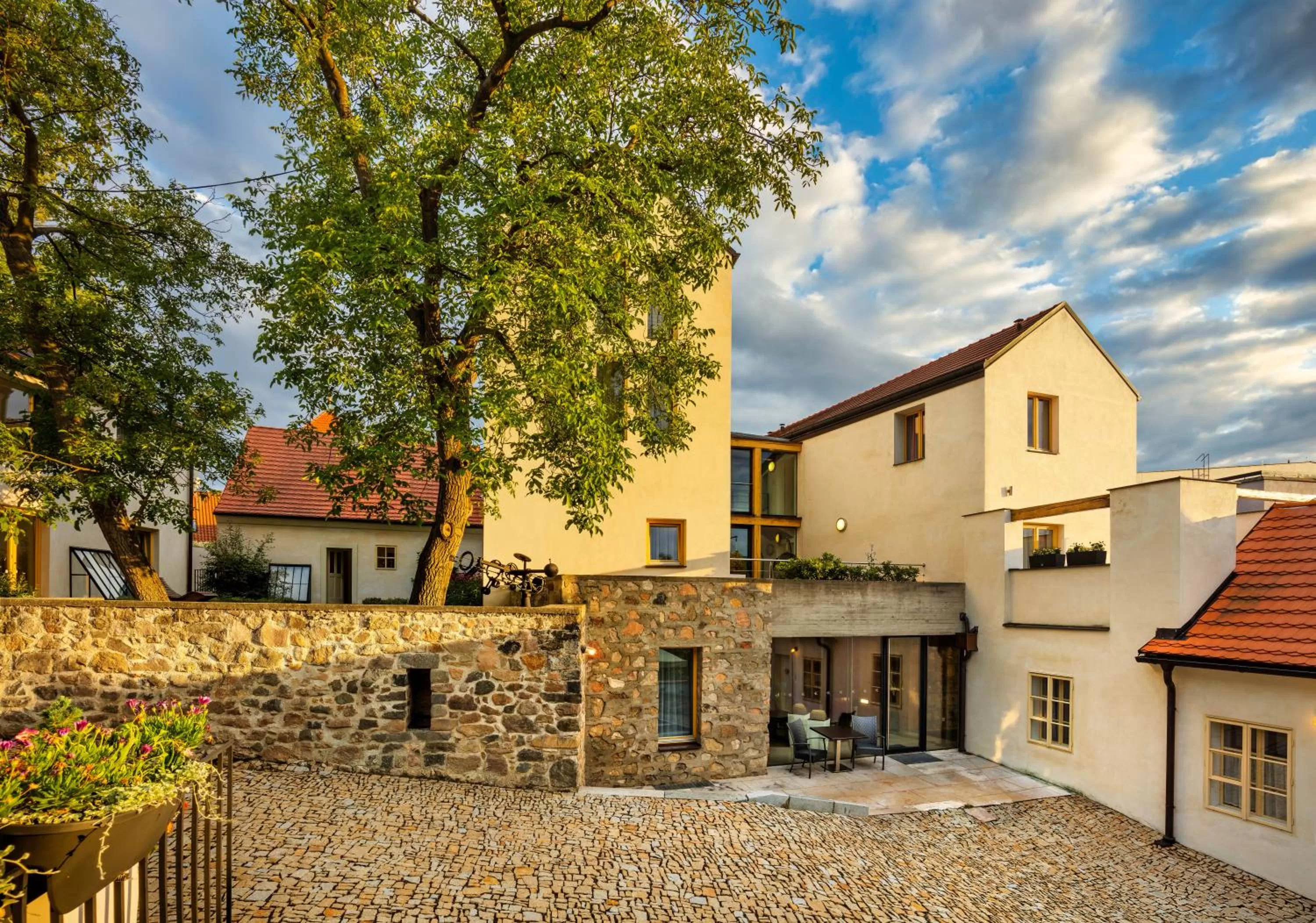 Property building in Bellevue Hotel Benešov