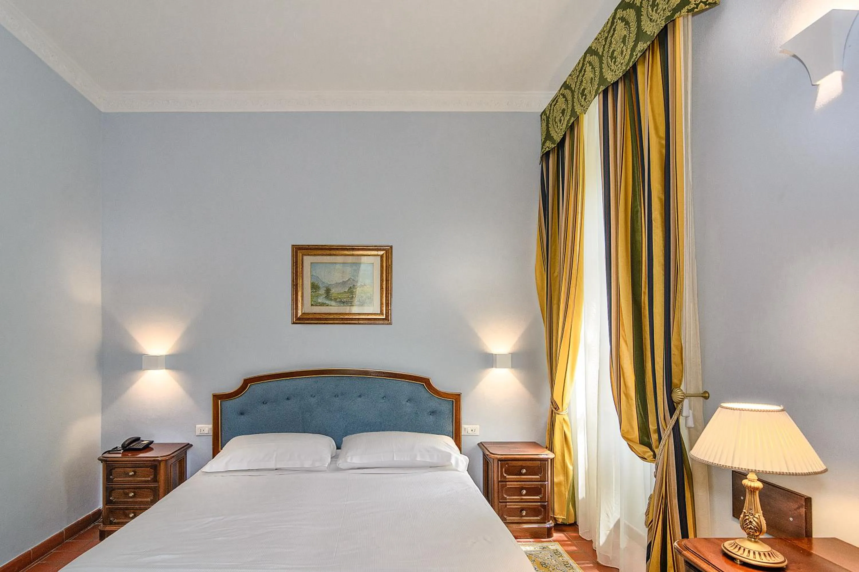 Bedroom, Bed in Hotel Villa San Michele