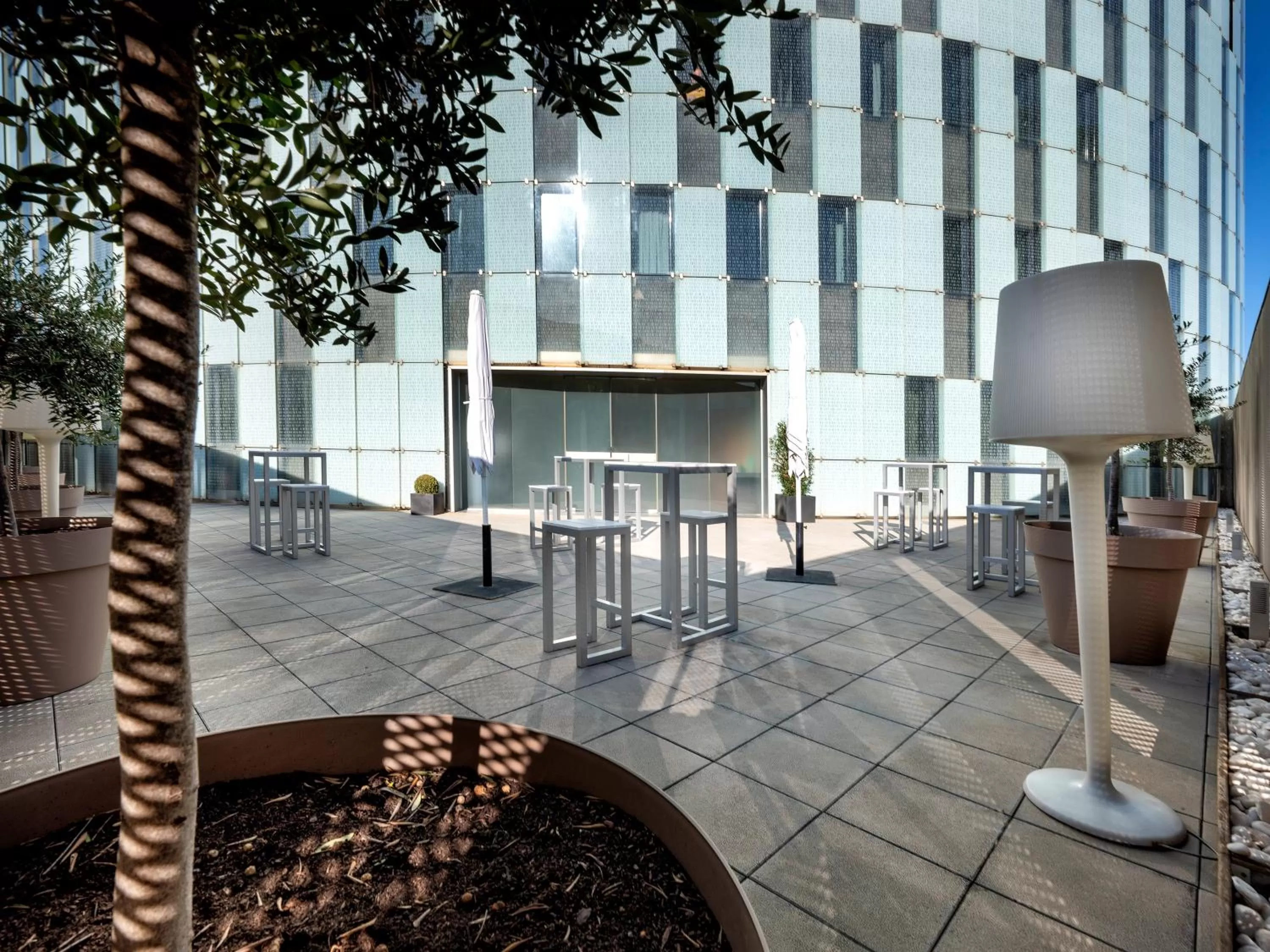 Balcony/Terrace in Hotel Barcelona Condal Mar Affiliated by Meliá