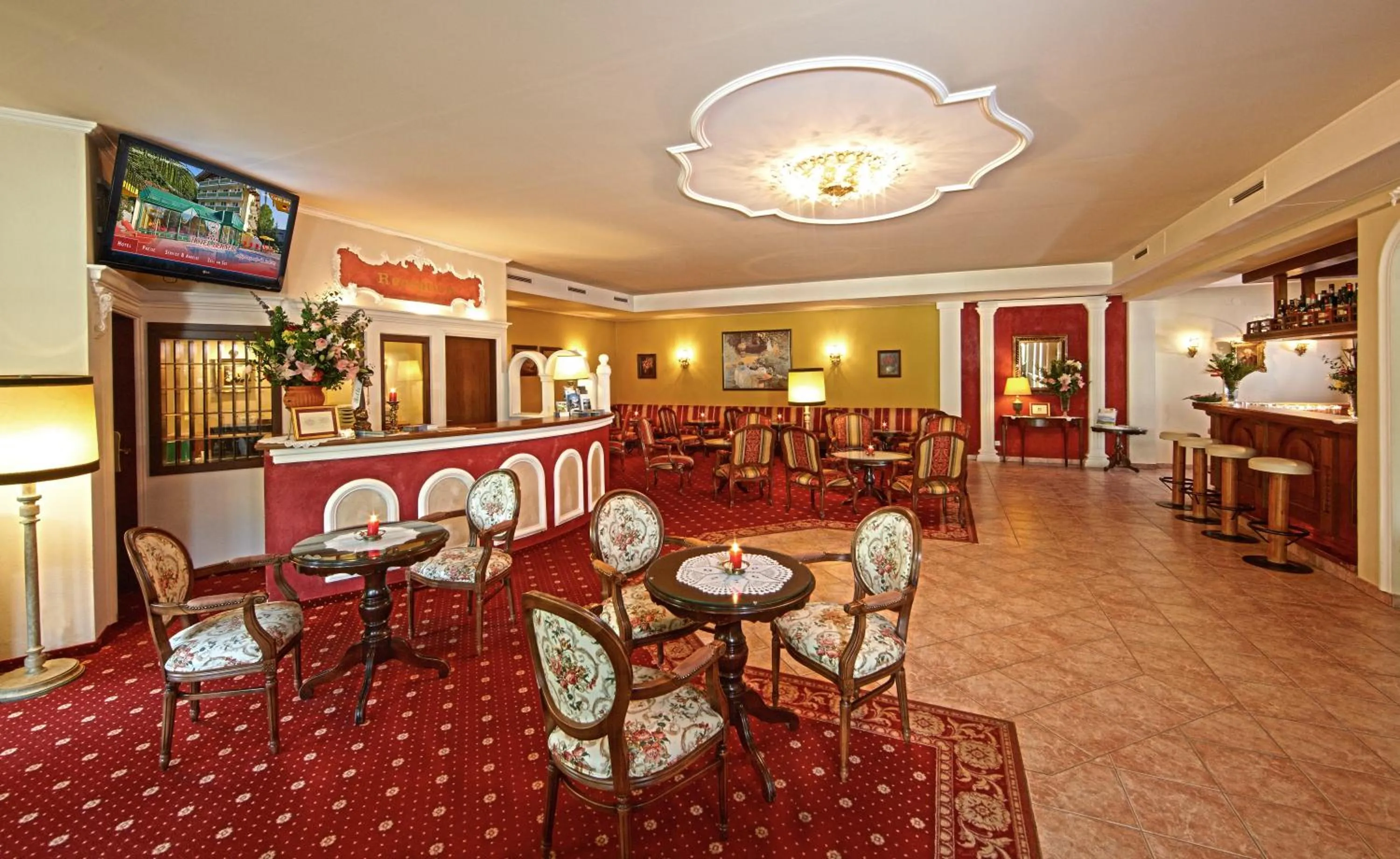 Lobby or reception in Hotel Berner