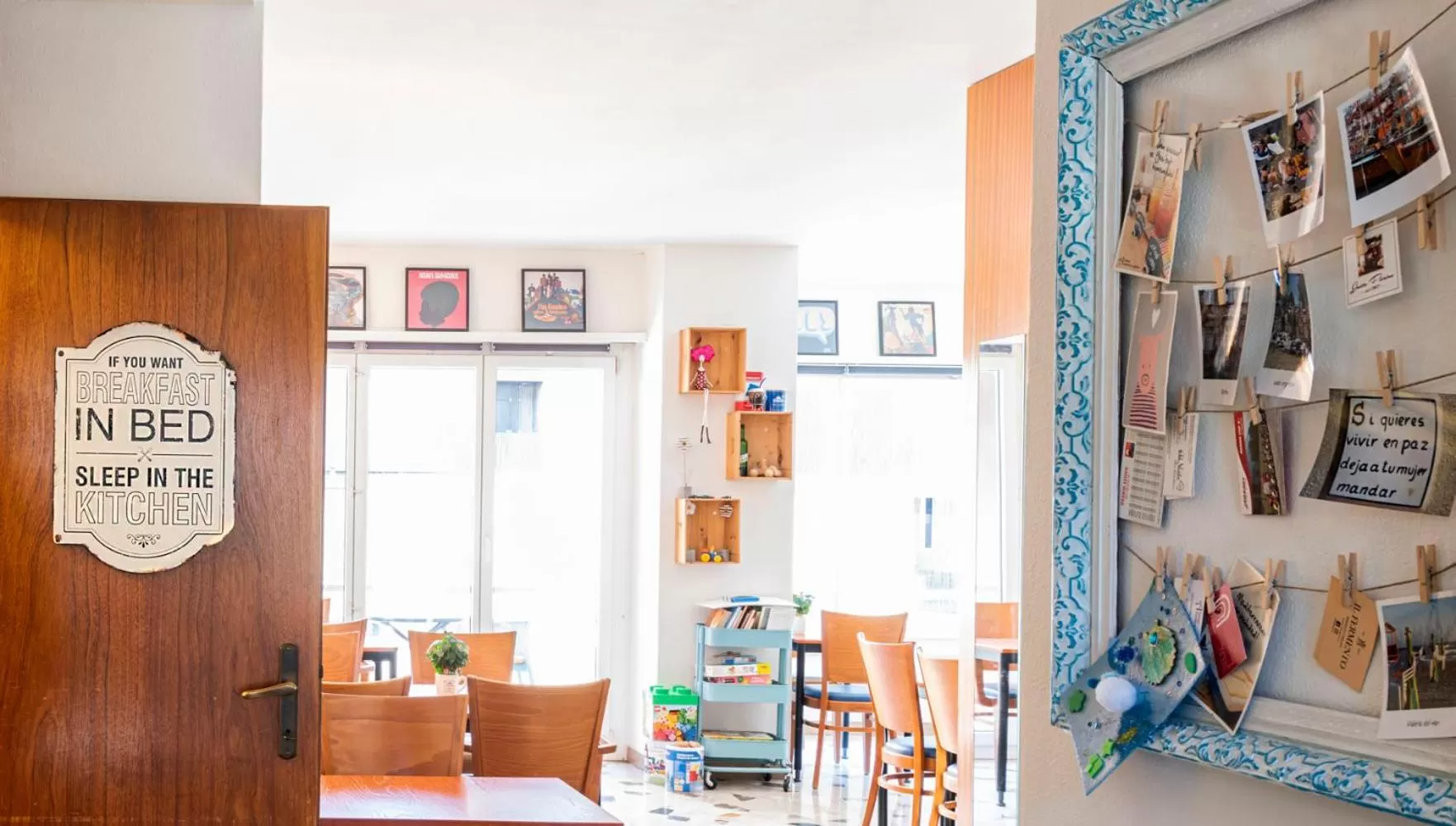 Decorative detail in Hotel Atlantico self check-in