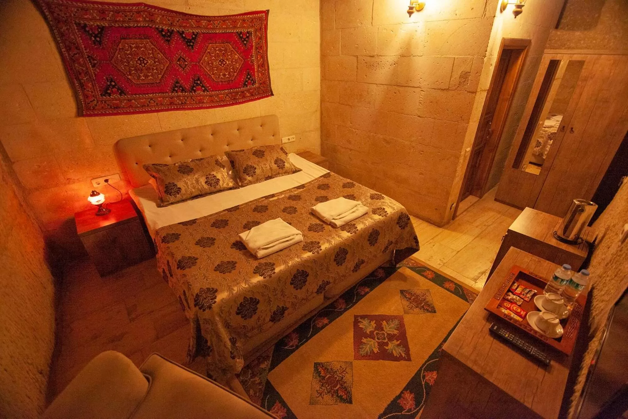 Bed in Diamond of Cappadocia