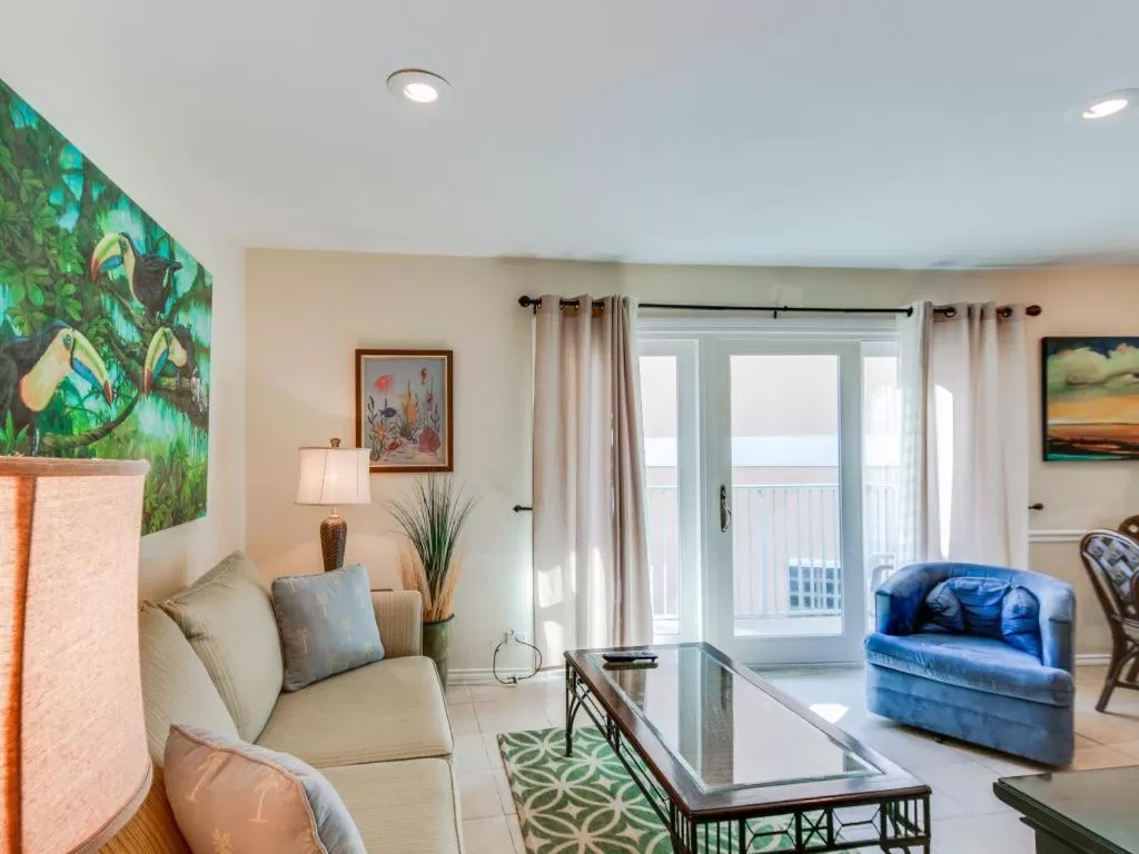 Living room, Seating Area in La Internacional Condominiums #210