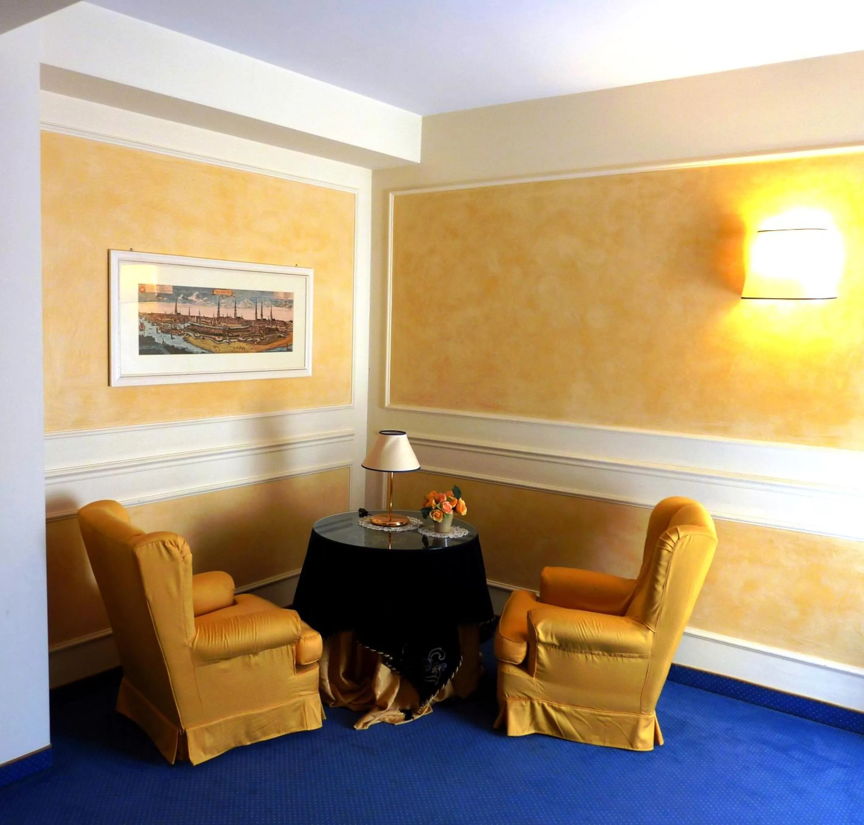 Decorative detail in Hotel Continental Brescia