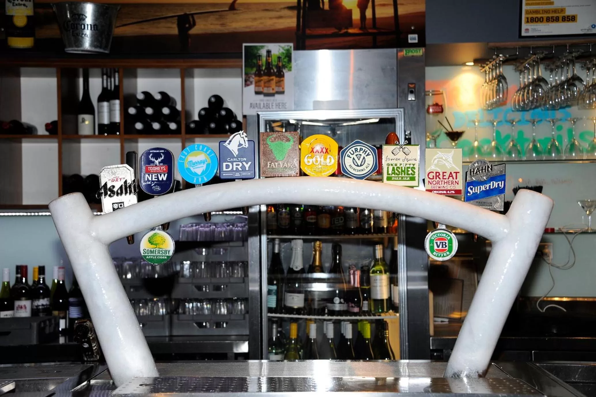 Food and drinks in Duke of Wellington Hotel