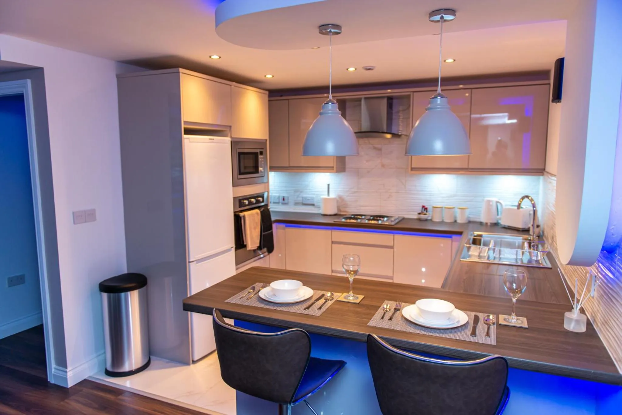 Kitchen or kitchenette in Optimal Apartments