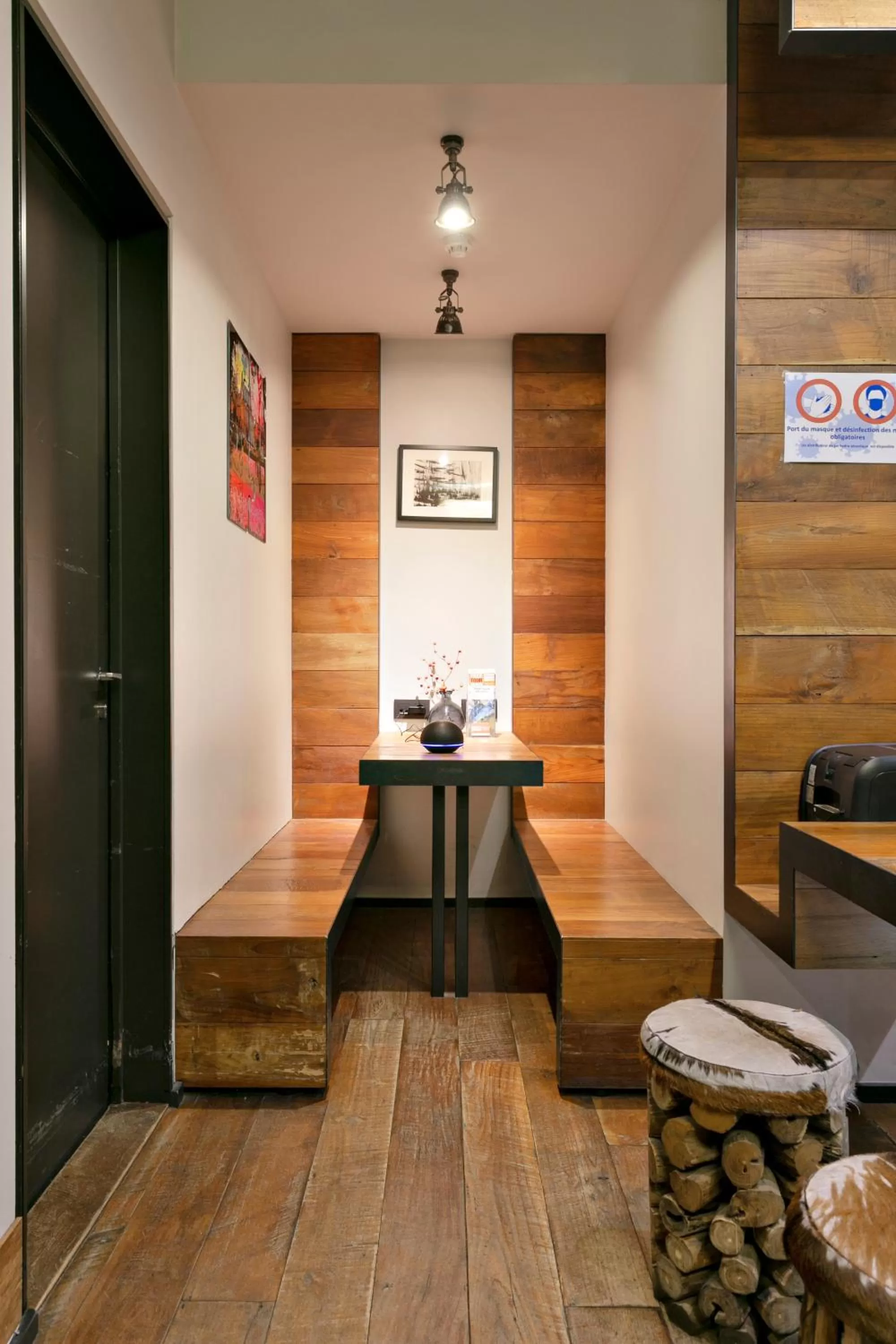 Lobby or reception in Boutique Hotel Saint-Géry