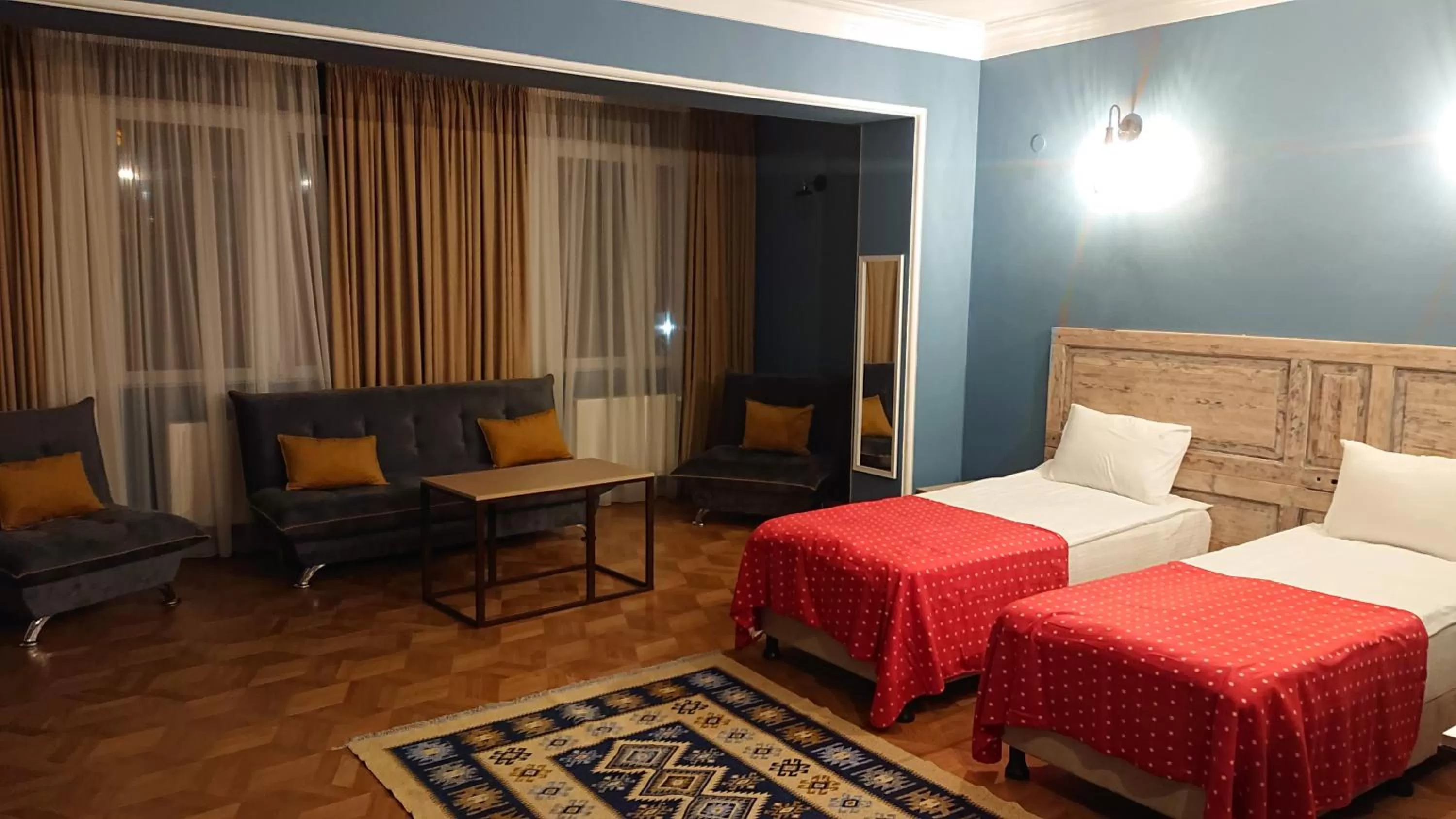 Living room, Bed in Gvino Minda