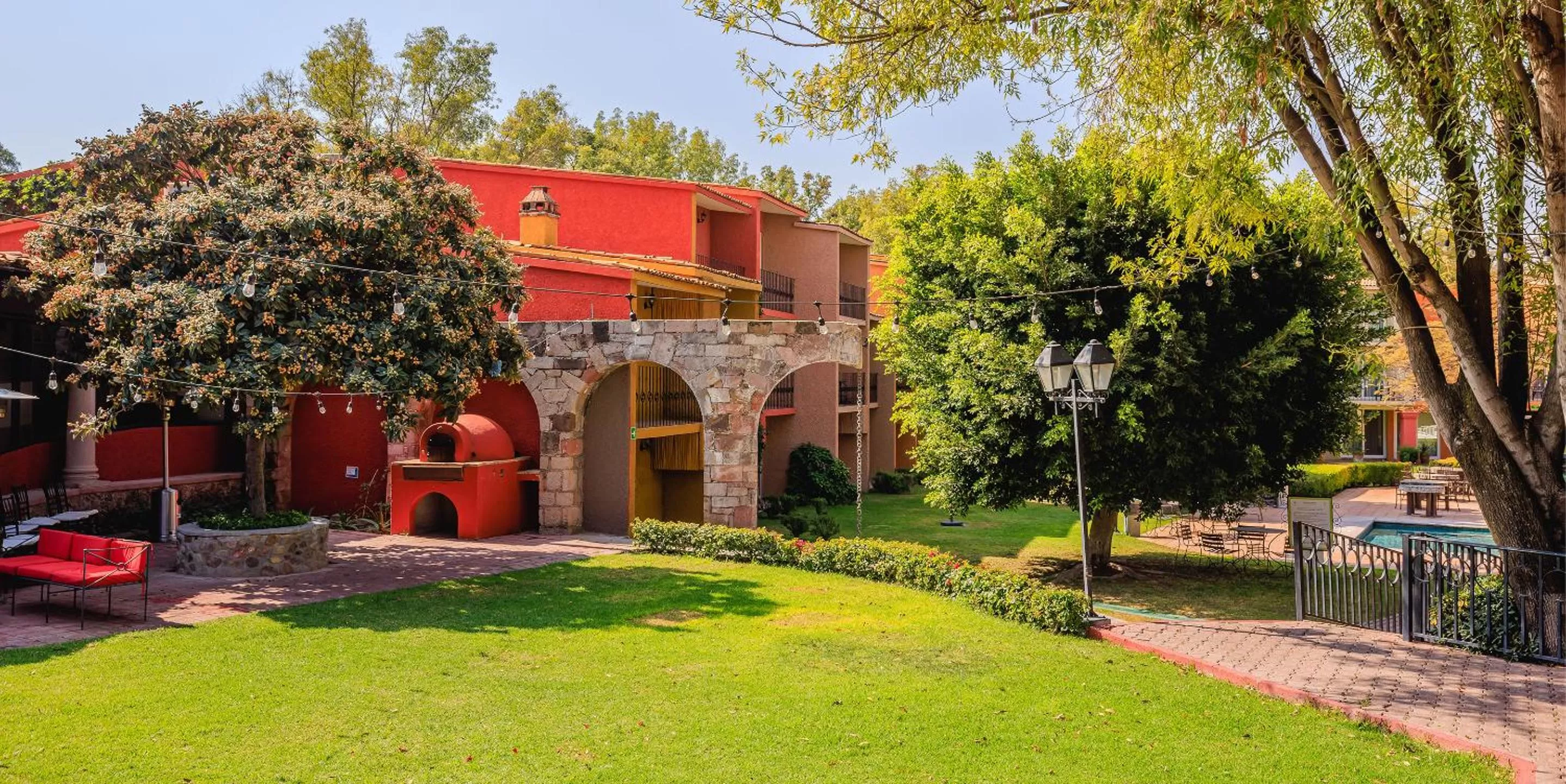 Garden in Real de Minas San Miguel de Allende