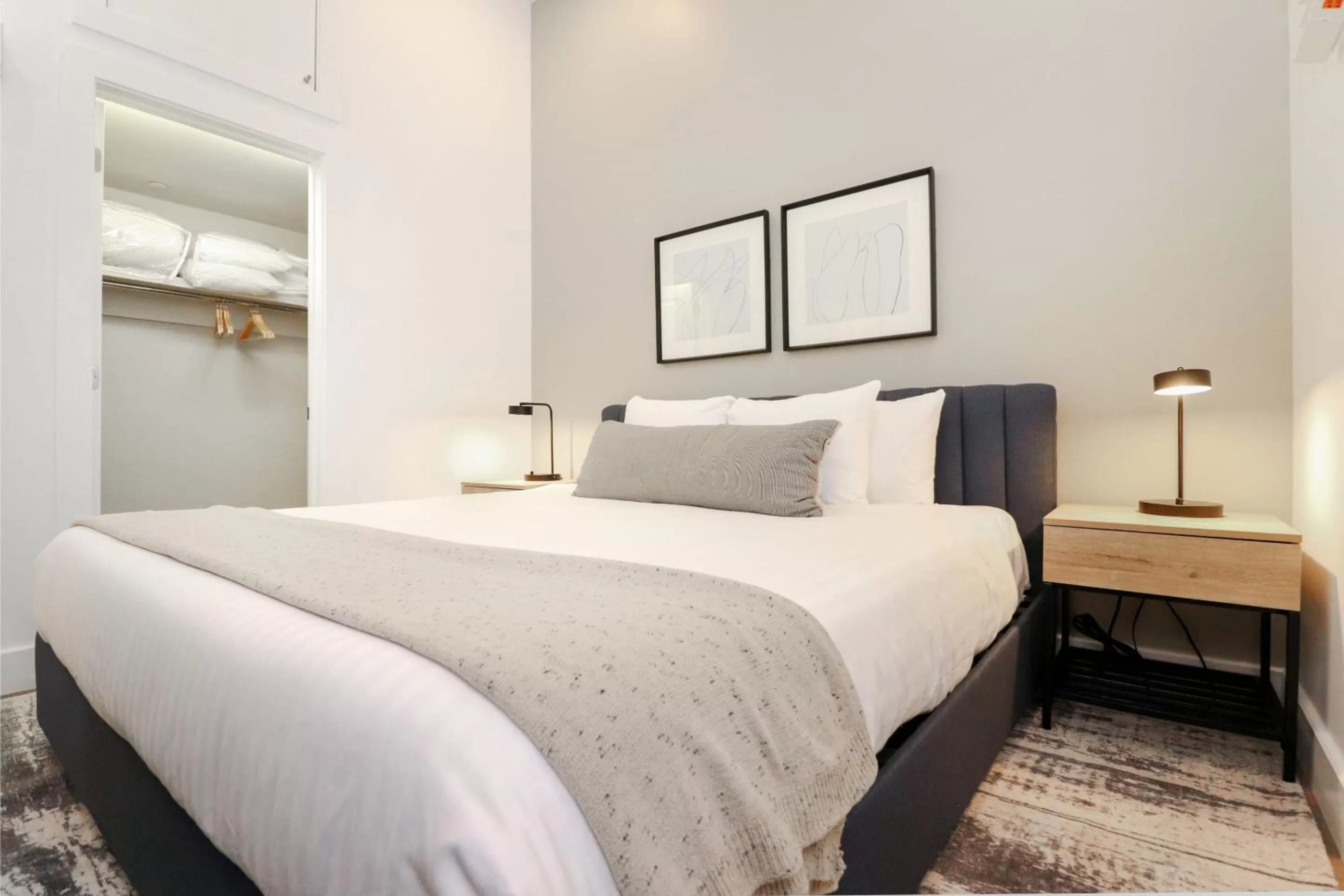 Bed in Roami at Bourbon Place