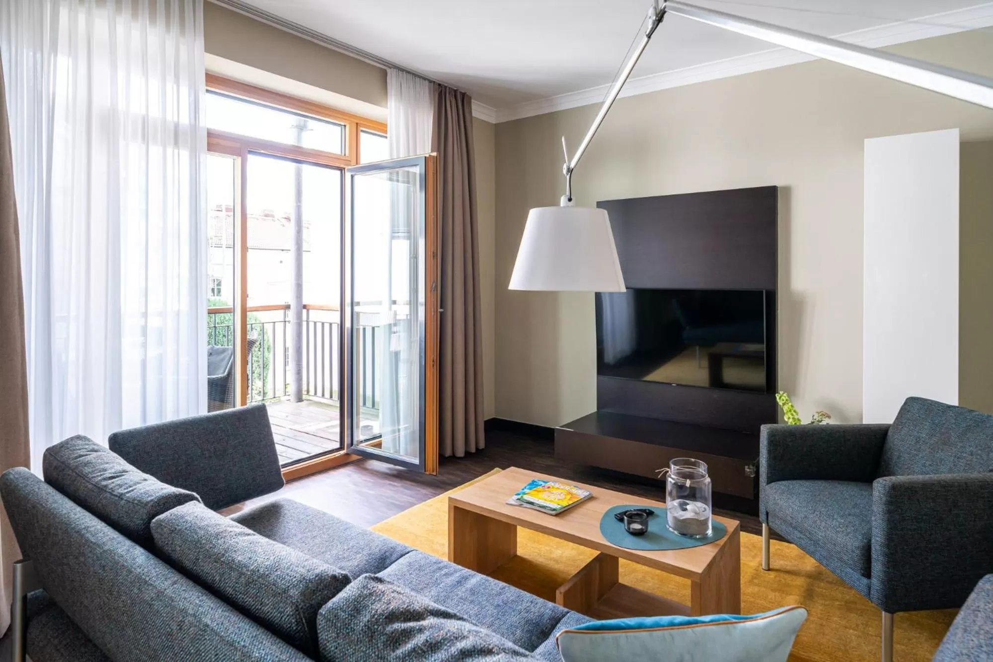 Photo of the whole room in The Green Rostock Apartment Hotel