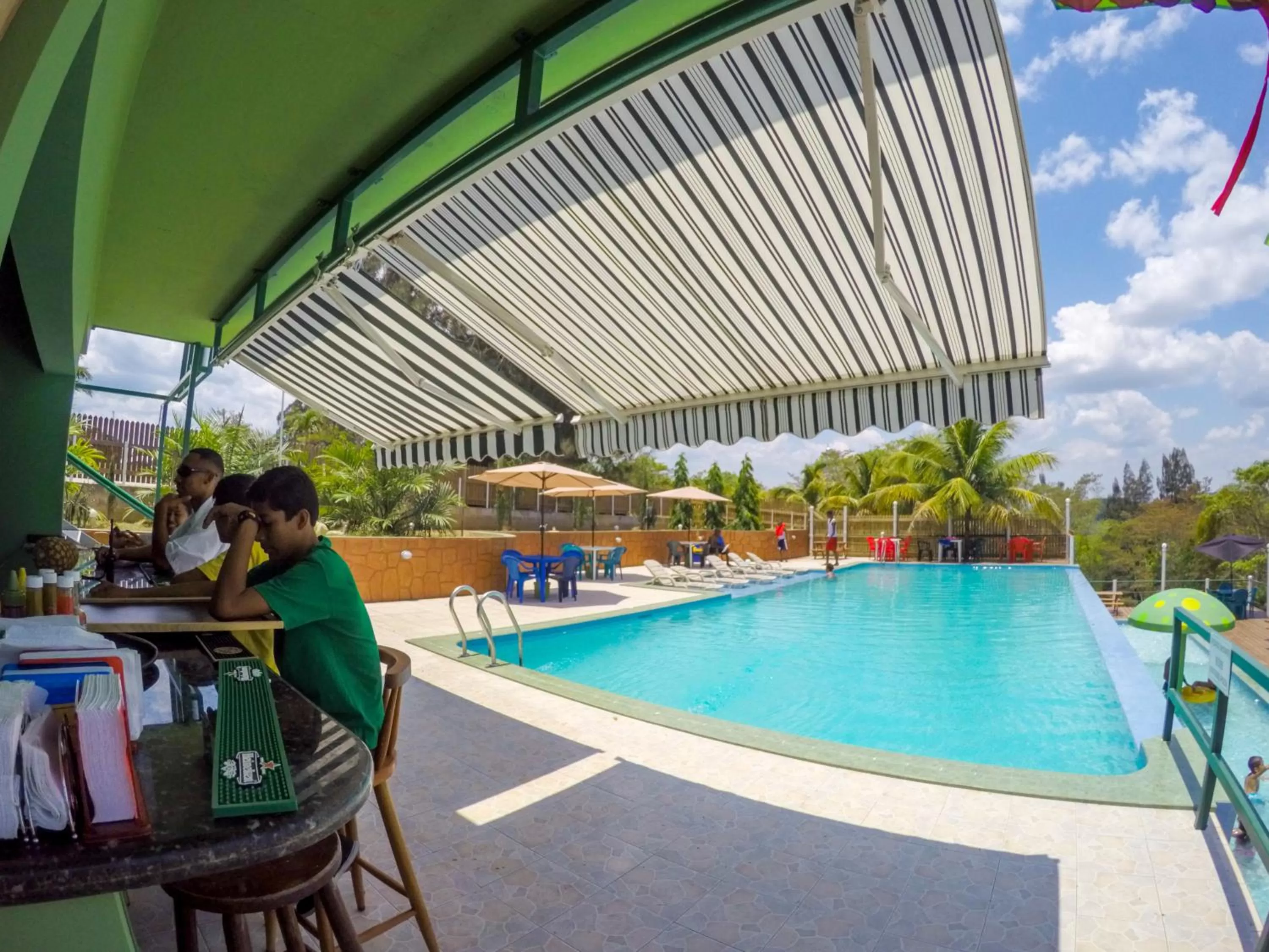 Swimming pool in Rumors Resort Hotel