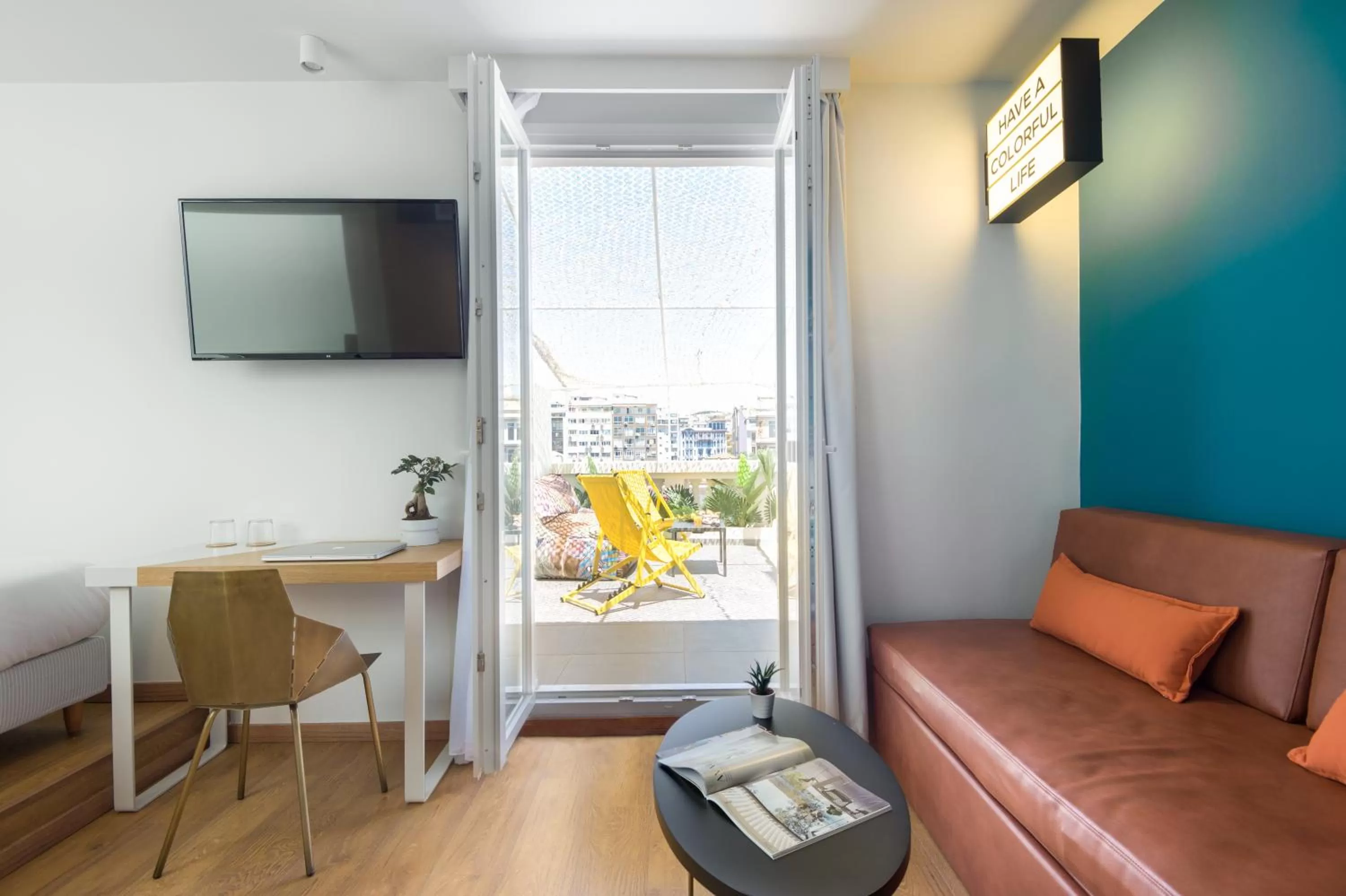 City view in Colors Urban Hotel Thessaloniki