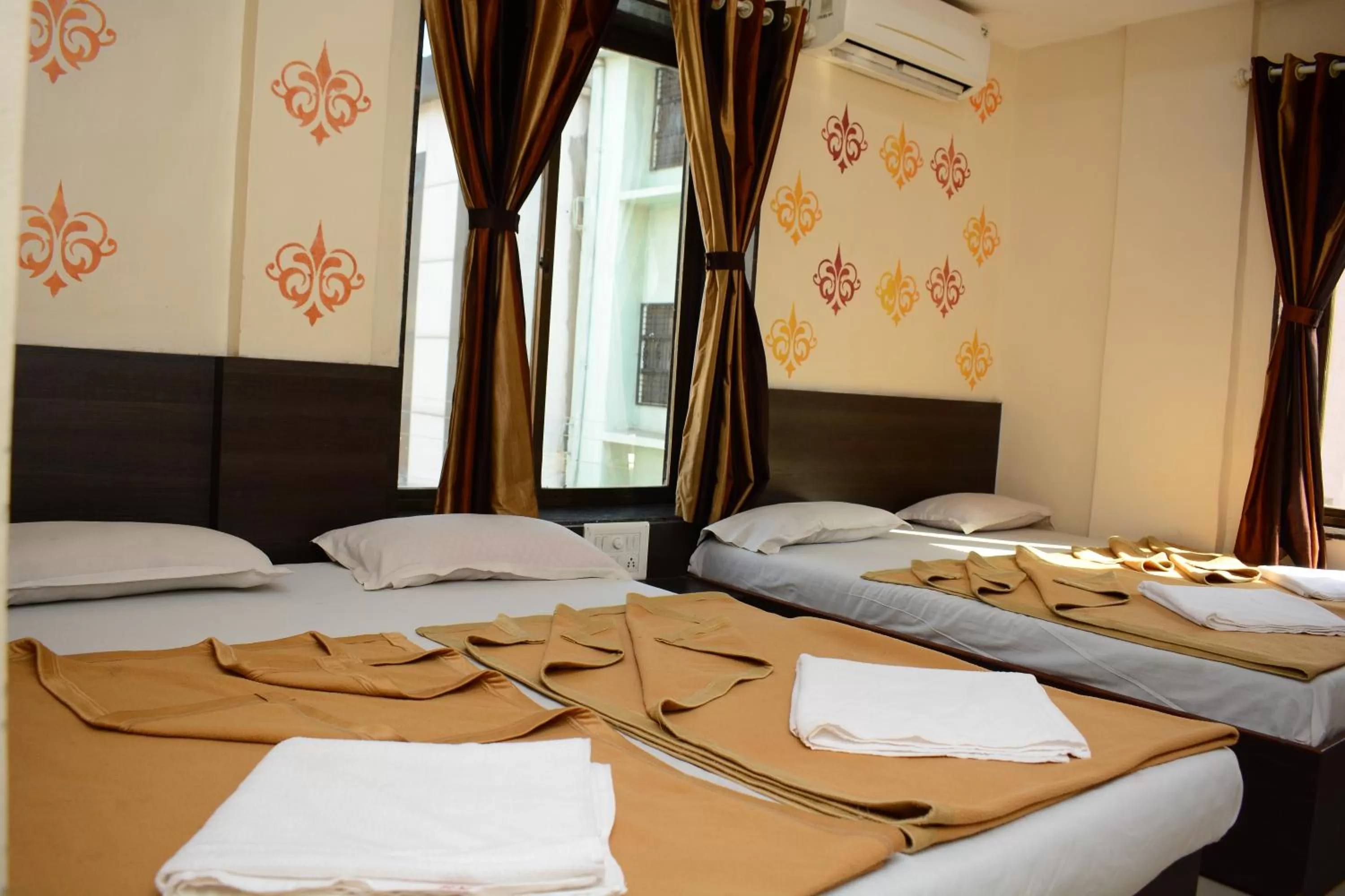 Photo of the whole room, Bed in Hotel Sai Sampada NX