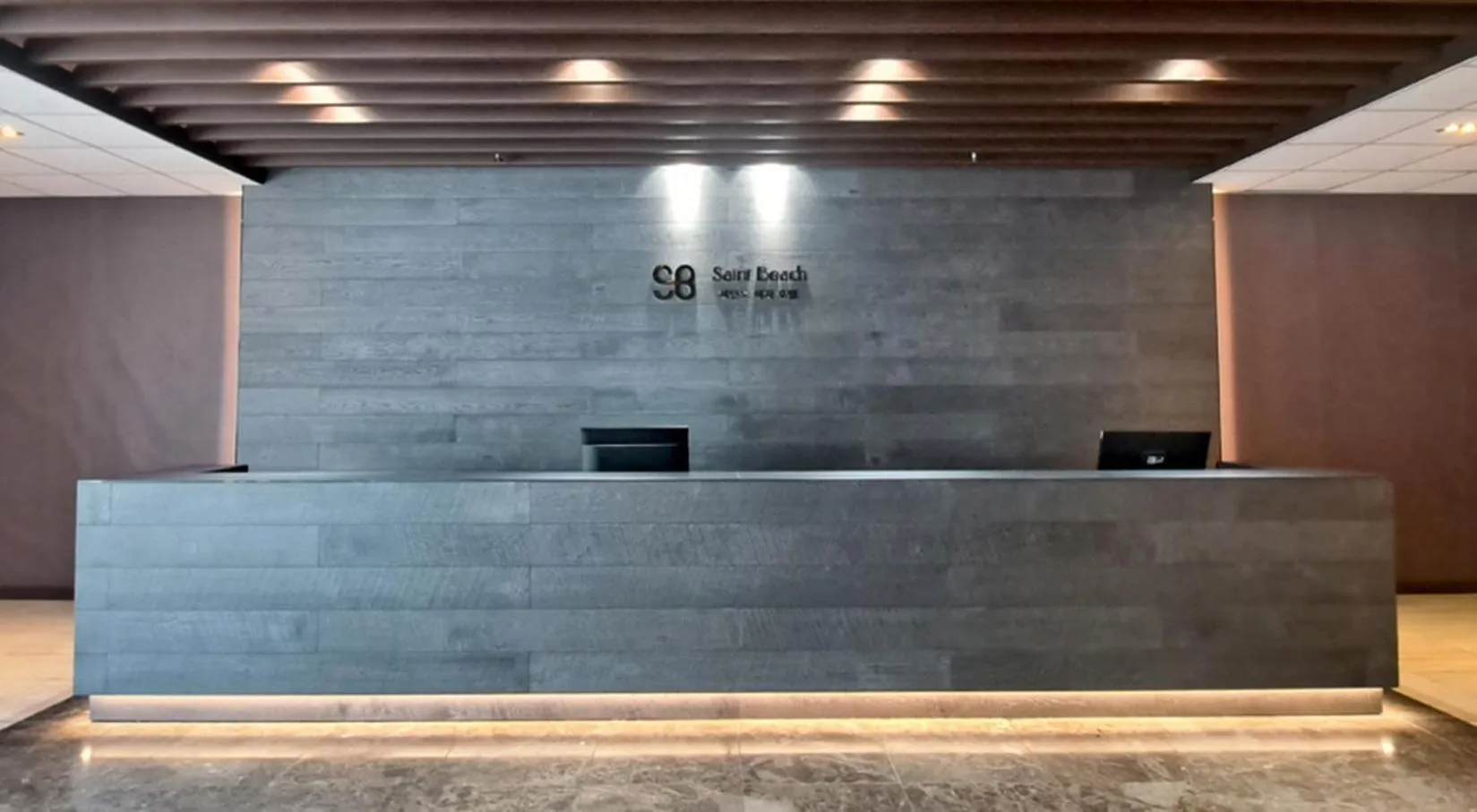 Lobby or reception in Saint Beach Hotel