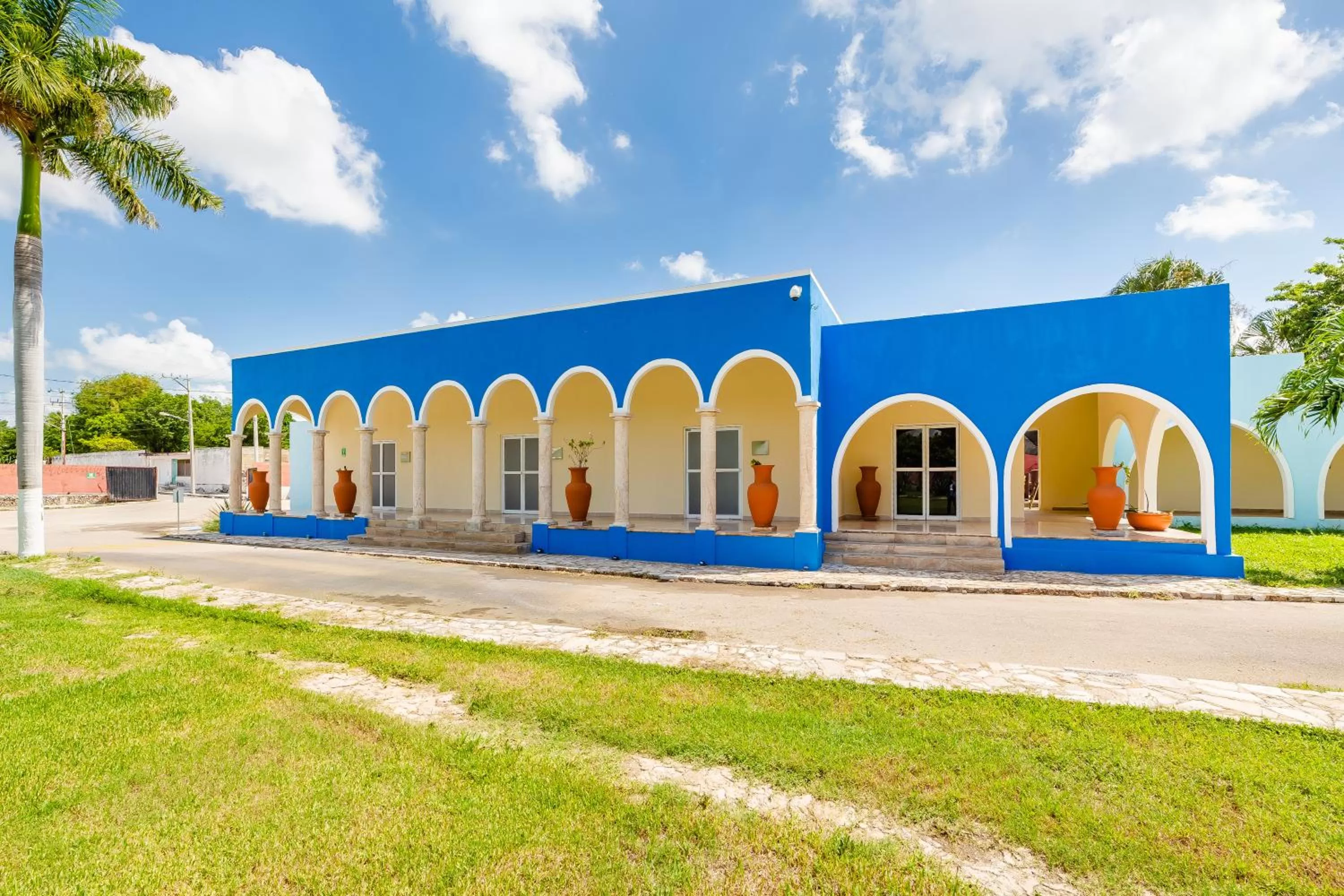 Garden in Hacienda Inn Aeropuerto
