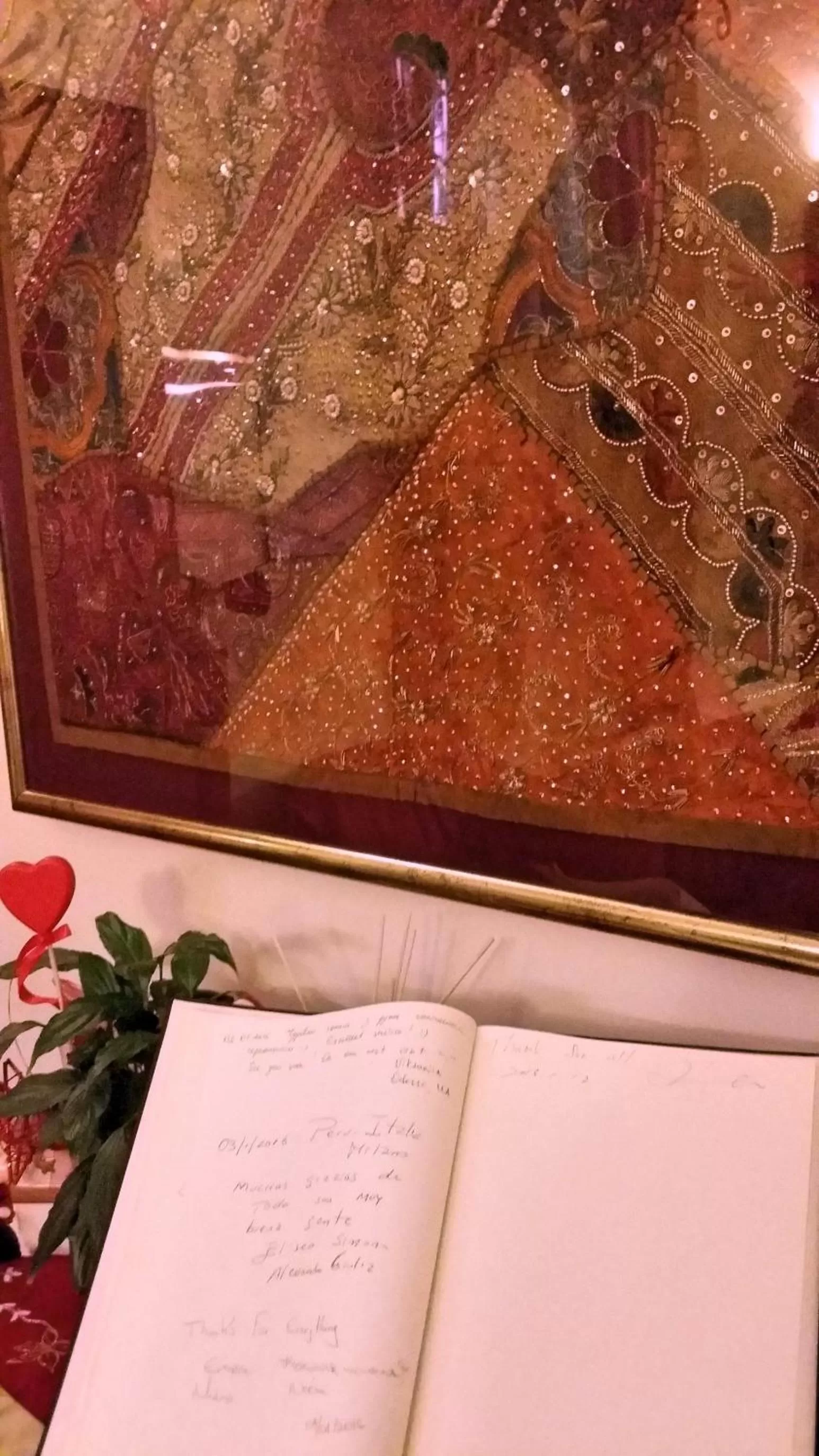 Decorative detail in Hotel Novecento