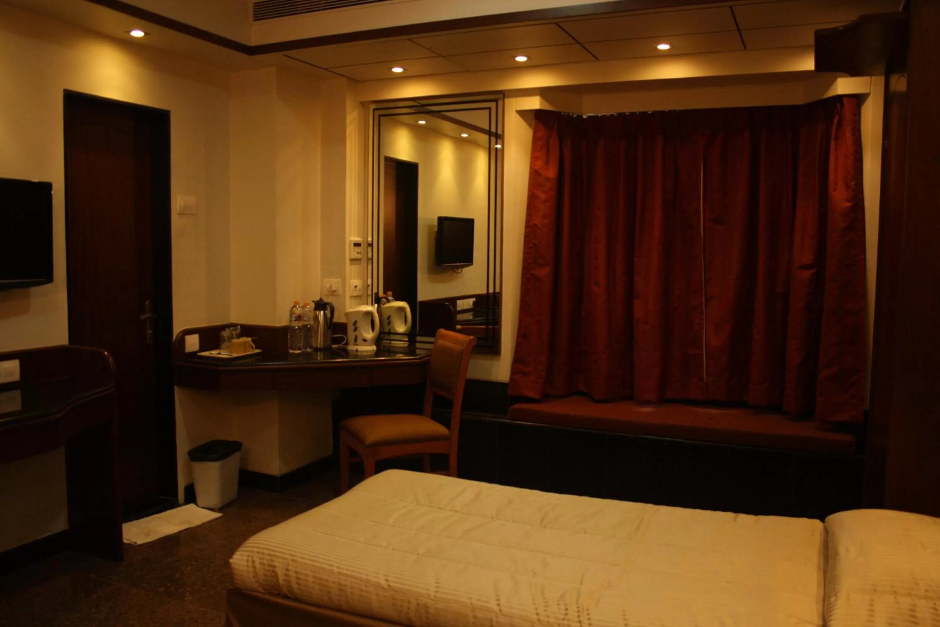 Photo of the whole room, Bed in Hotel Karl Residency