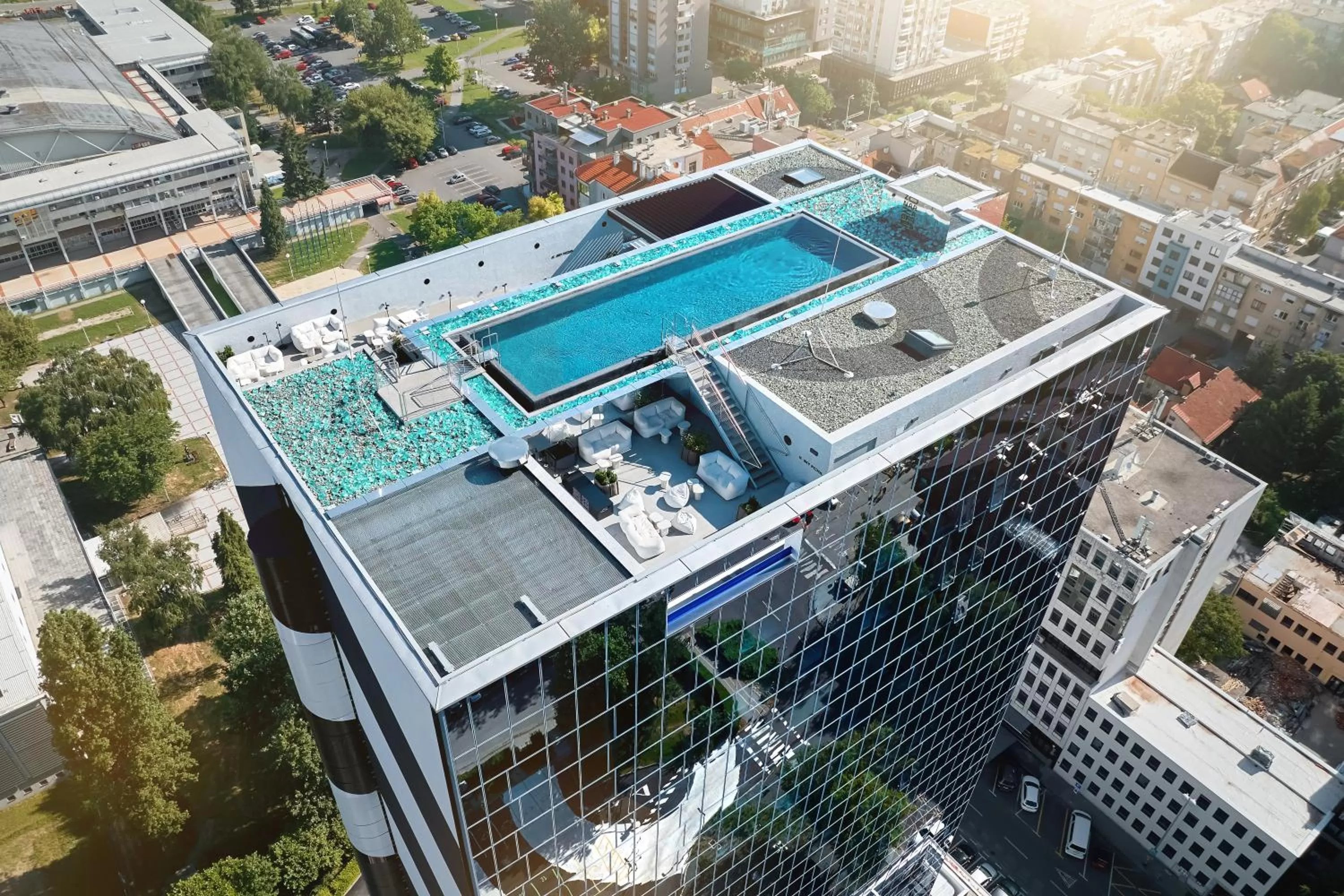 Bird's eye view in Zonar Zagreb by Maistra City Vibes