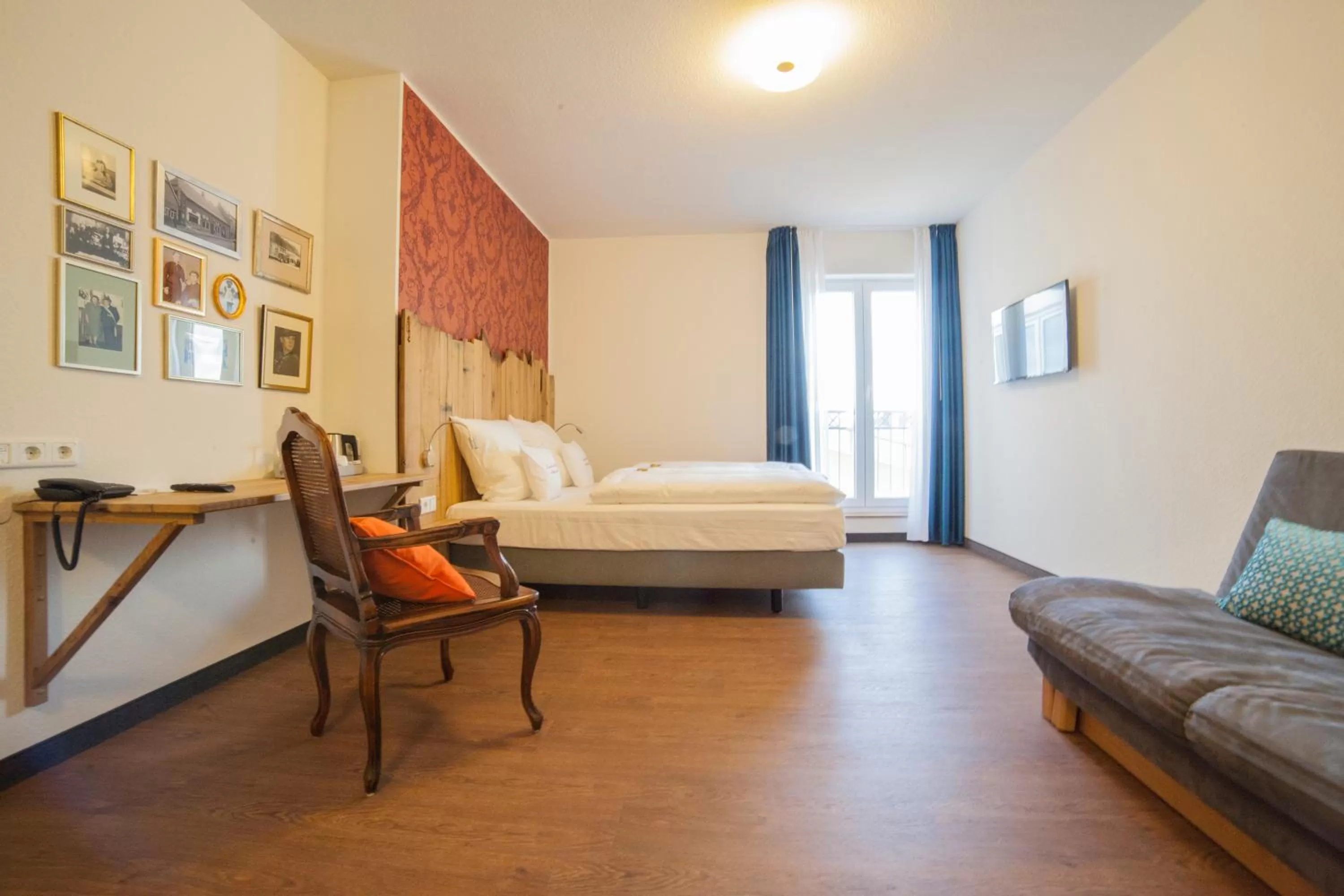 Bedroom, Bed in bei Kliewe im Westfälischen Hof