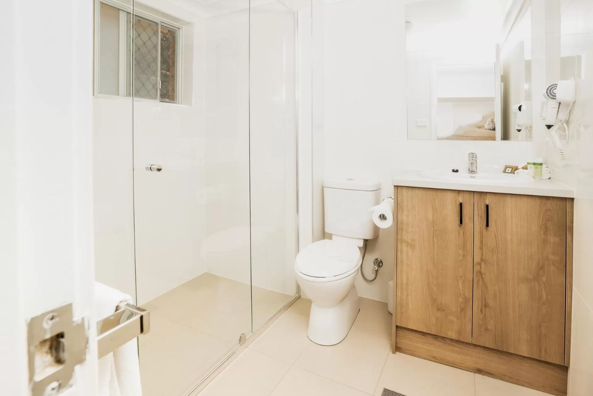 Shower in Caribbean Motel