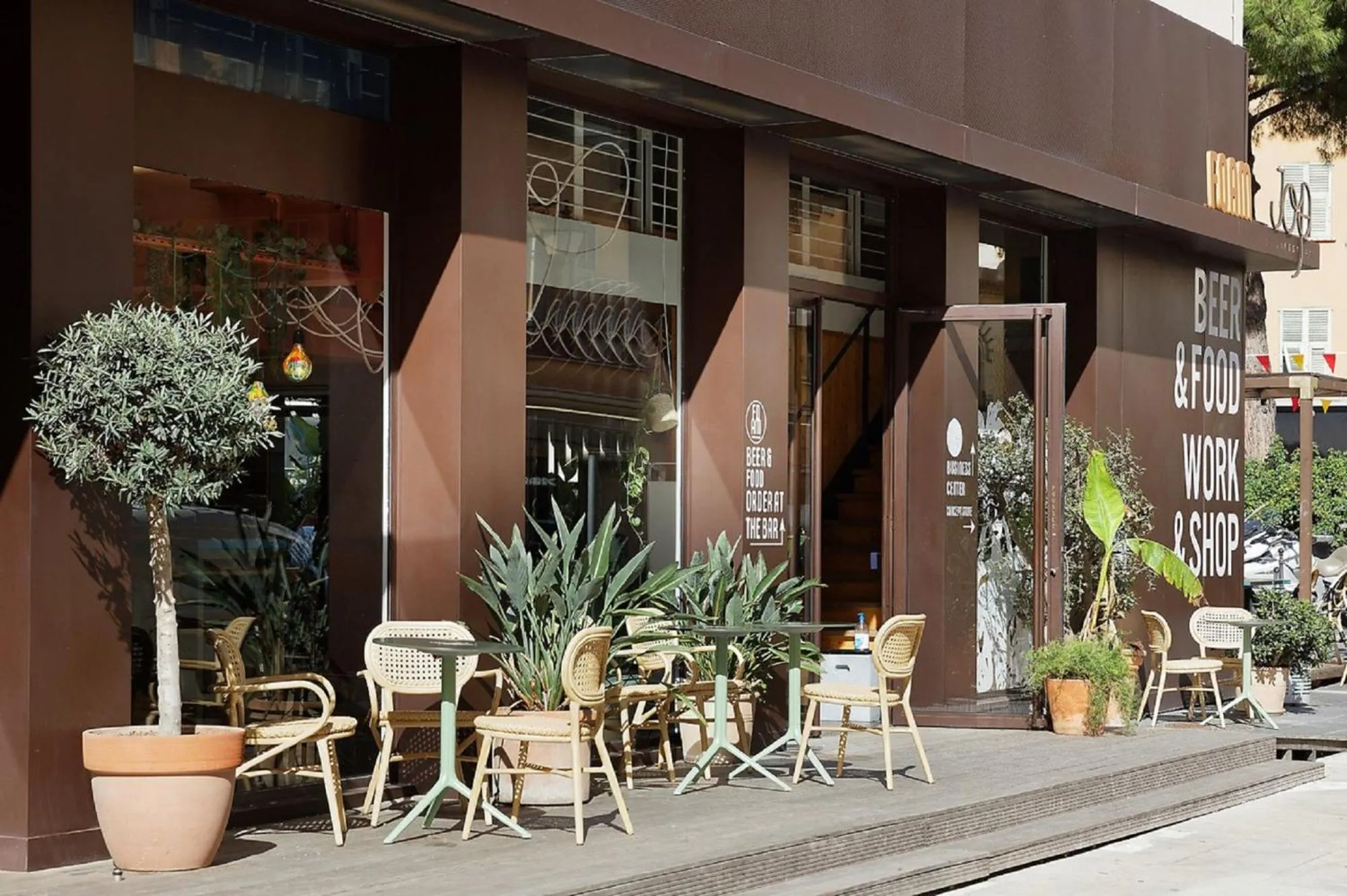 Property building in Hotel du Pin Nice Port